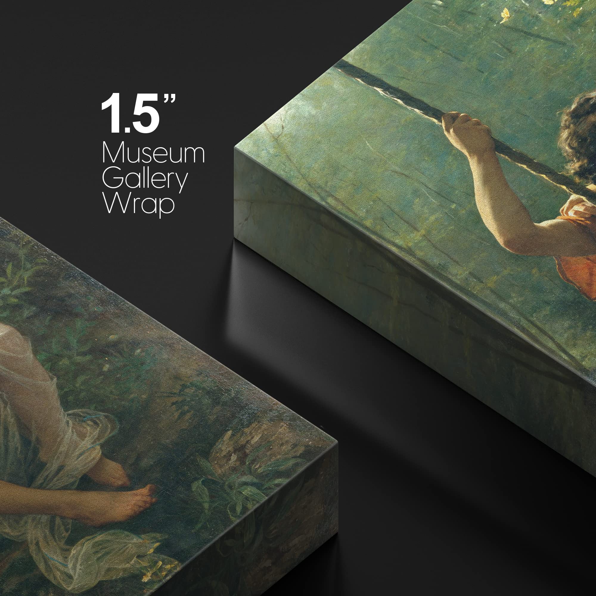 Spring Time By Pierre Auguste Cot Giclee Canvas Prints Wrapped Gallery Wall Art | Stretched And Framed Ready To Hang - 12'' X 18