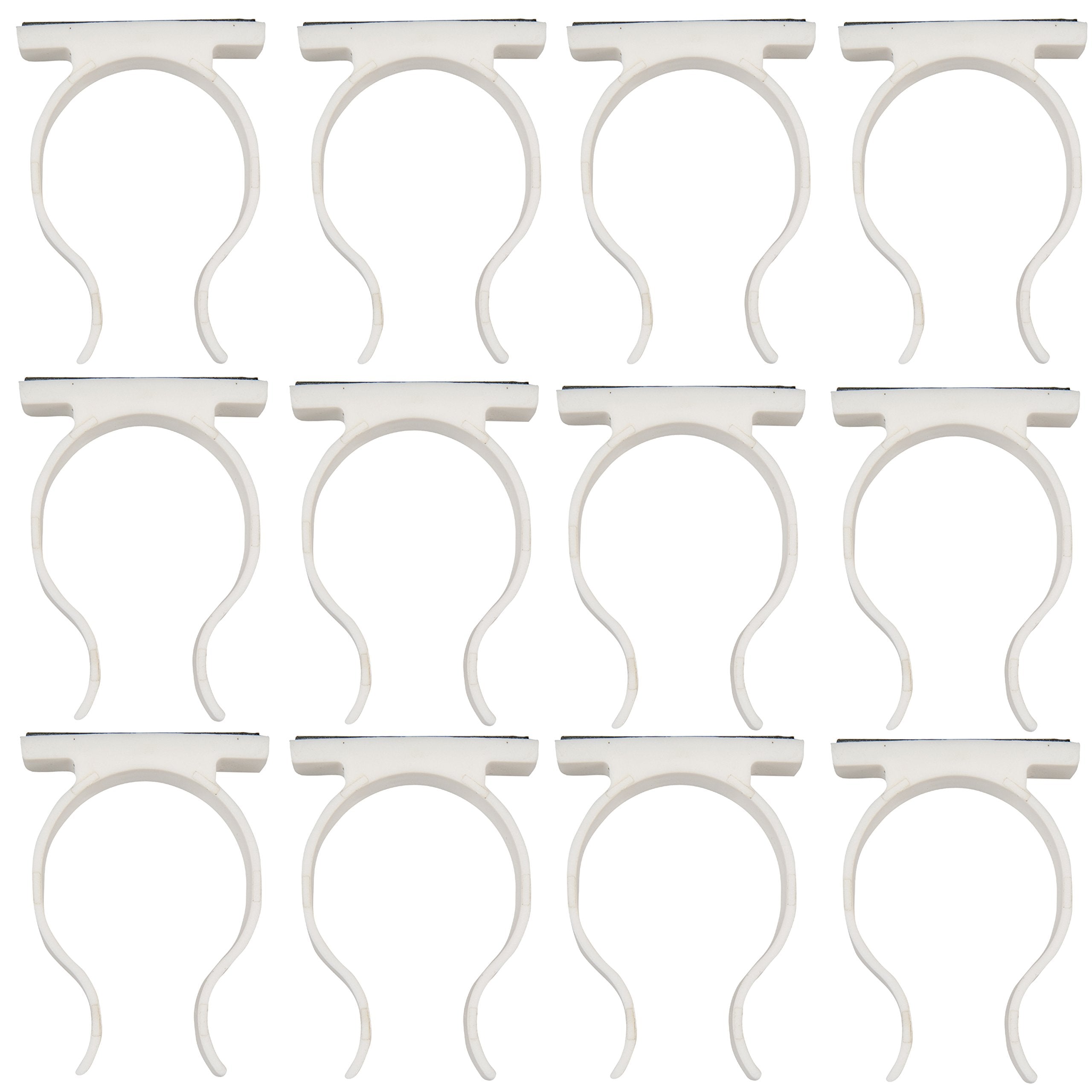Good Cooking Magnetic Spice Rack Gripper Clips- Set of 12 Universal Spice Jar Clips - Easily Organize and Reorganize Dispensers-