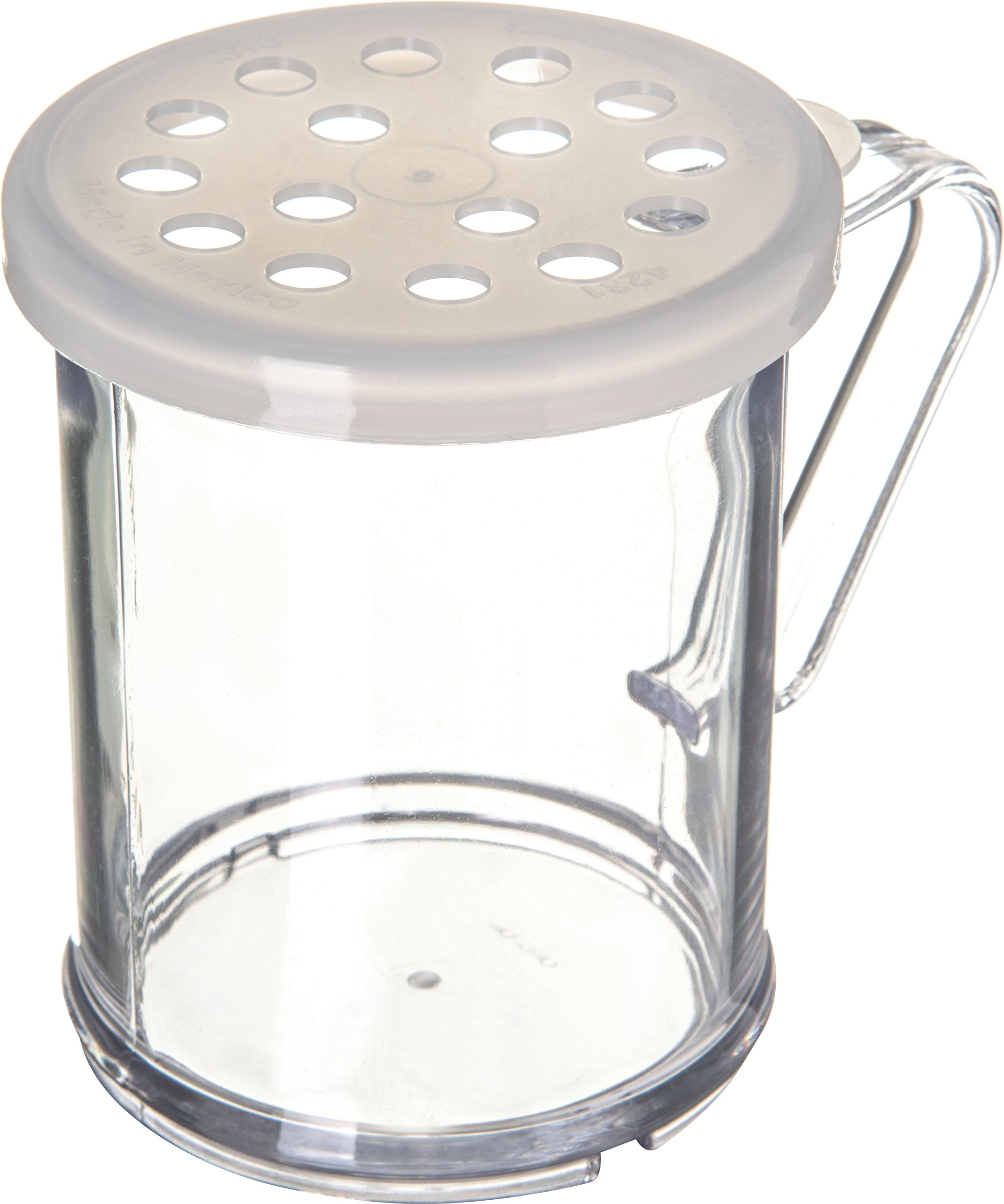 Carlisle Foodservice Products Plastic Parsley Dredge Lid, 3.12 Inches, Translucent, (Pack Of 12)