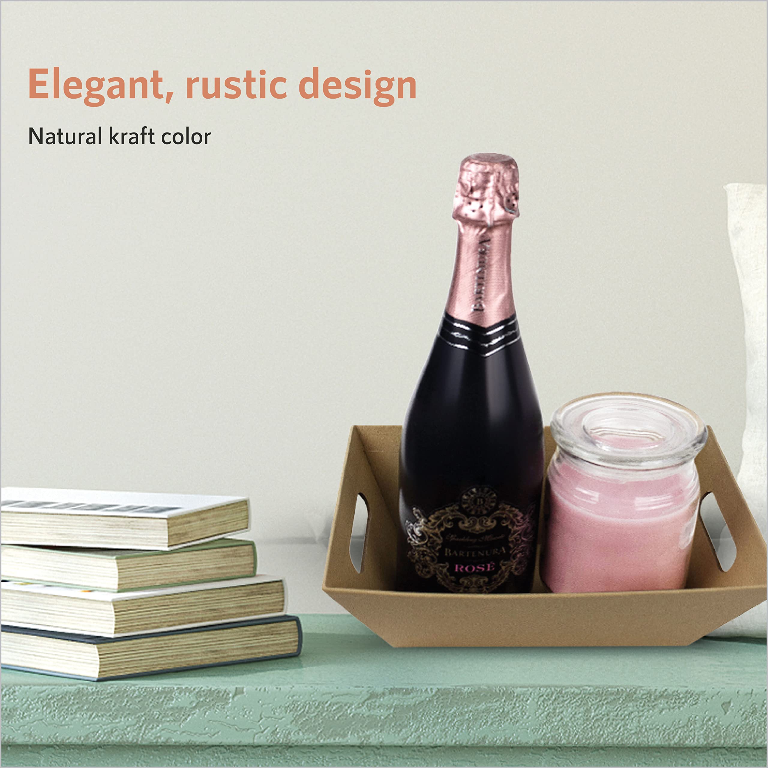 [20 PK] Bulk 8x10    Empty Baskets For Gifts| Shelf Baskets For Organizing, Storage, Display| Basket For Snacks, Produce, Servin