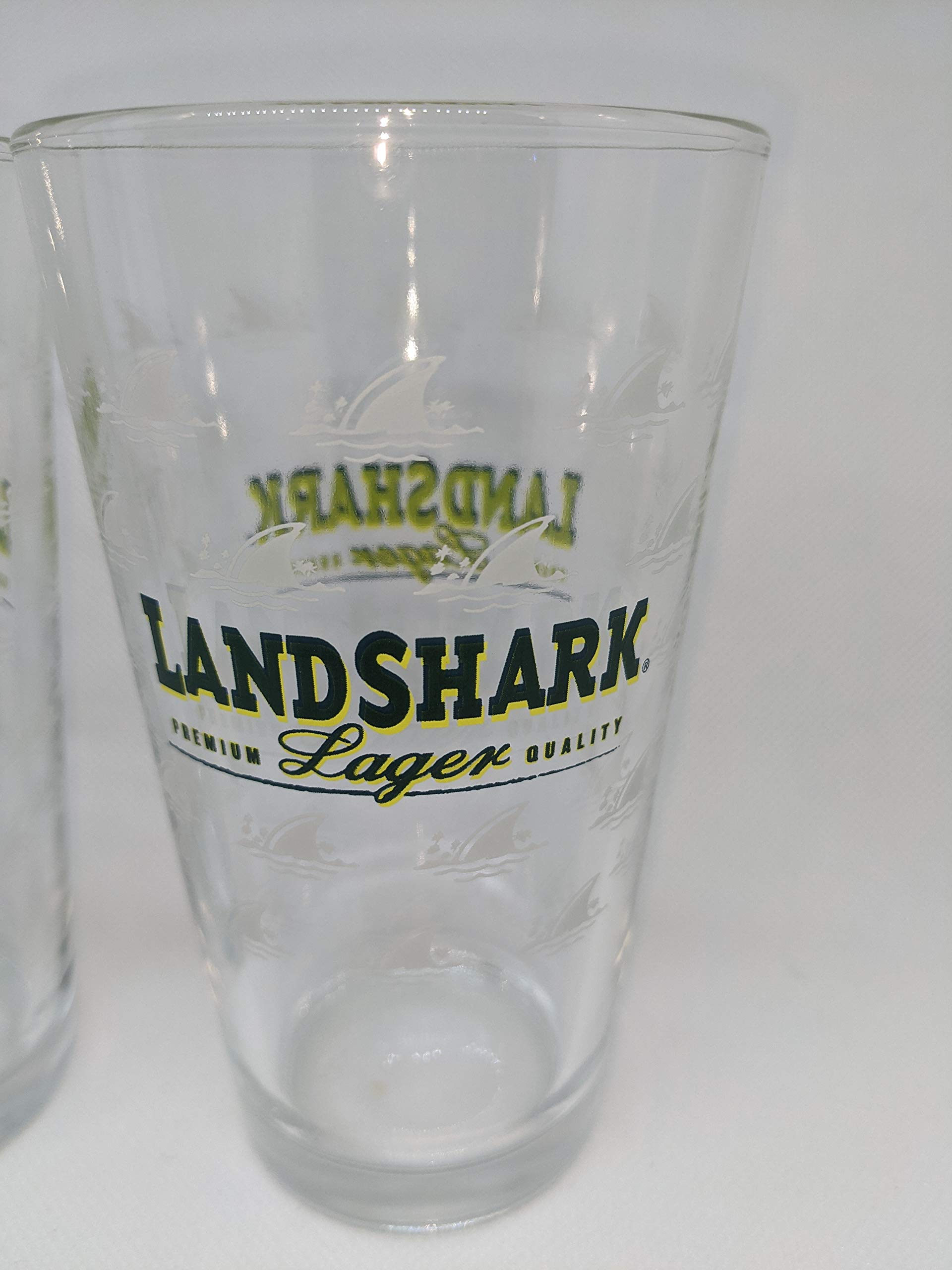 Boelter Landshark Lager Pint Glasses - Set Of 2
