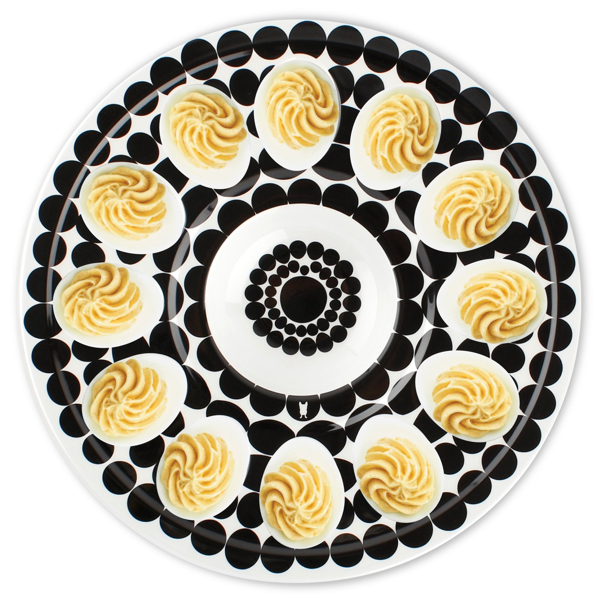 French Bull 72813 12'' Egg Tray - Melamine Dinnerware - Platter, Dish, Serving, Deviled, Easter - Foli