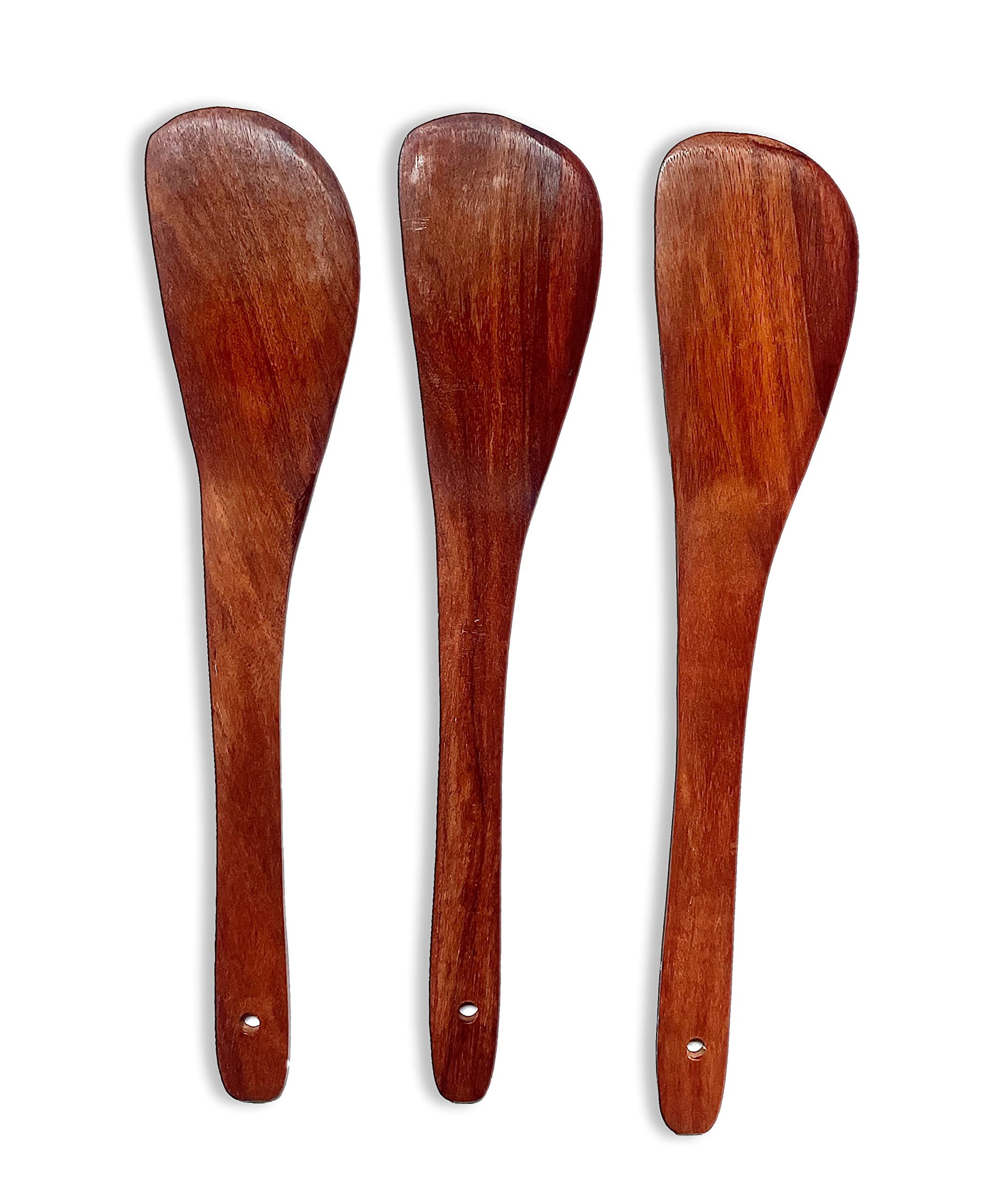 Xml Spatula Set For Non-Stick Pan And Tawa Handmade Natural Wooden For Kitchen Accessories Items Tools Wood Turner For Frying, N