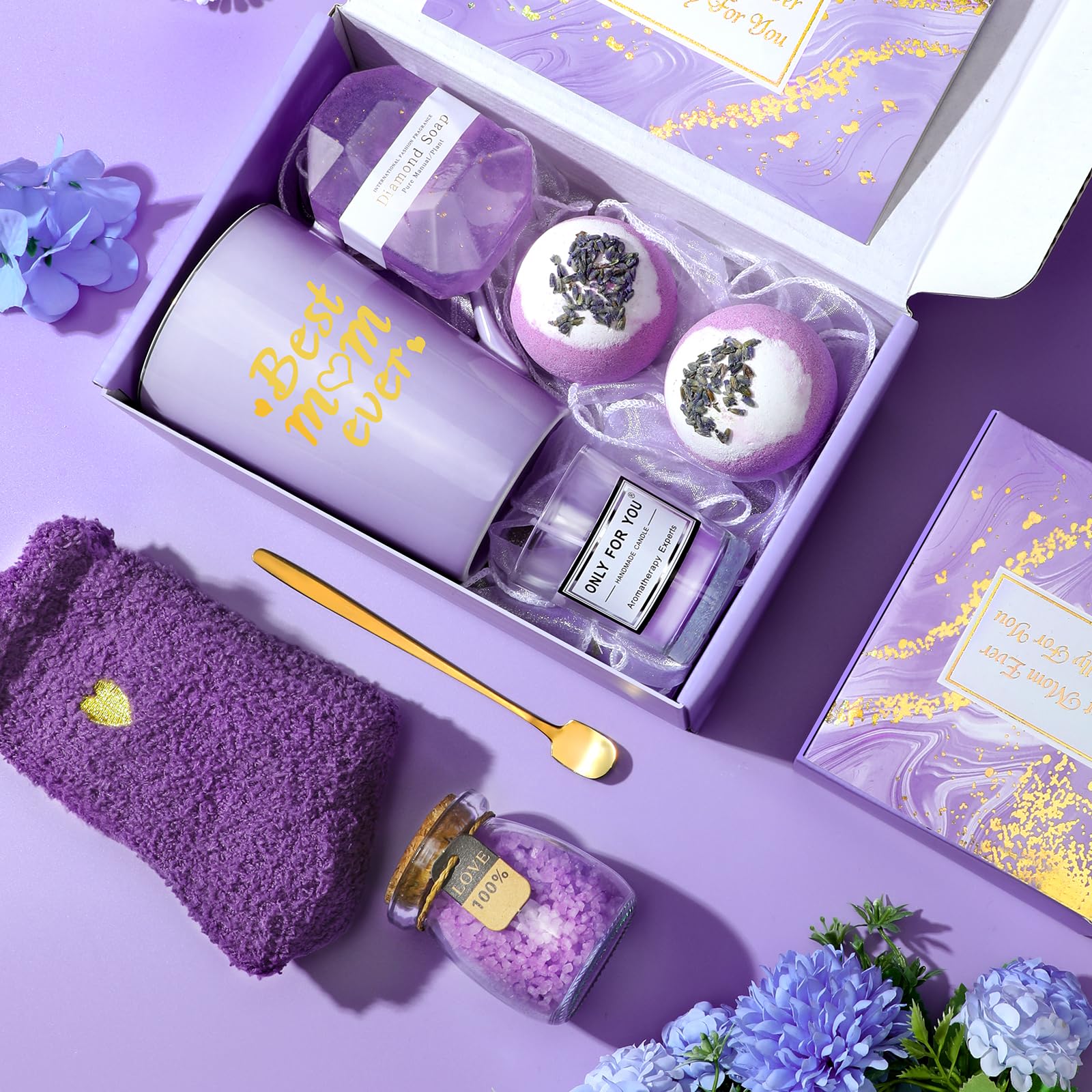 Mothers Day Gifts Box Set Unique Birthday Gift Basket For Moms From Daughter Son Mother'S Day Gift Ideas For Women Grandma Wife