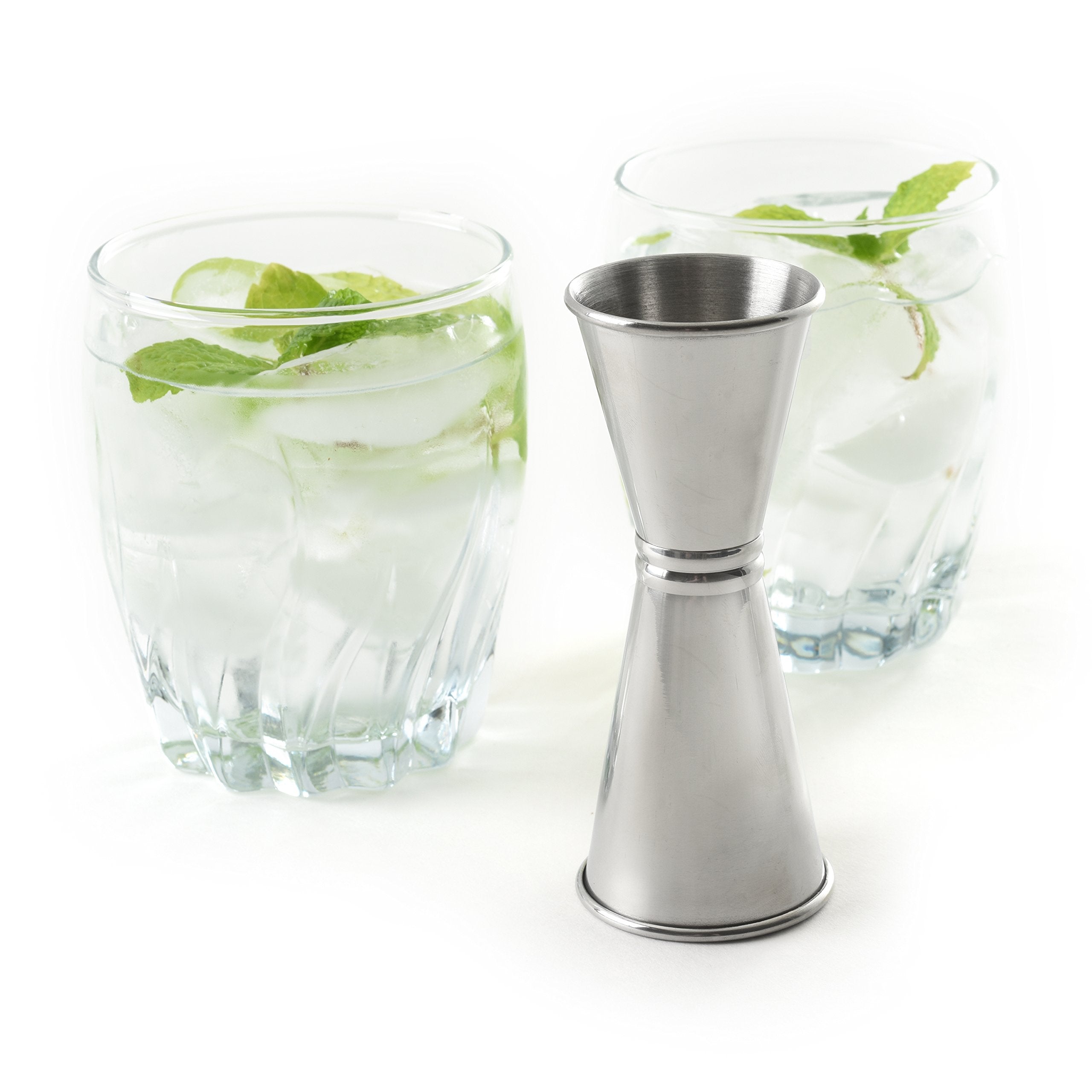 Norpro Stainless Steel Double Jigger, One Size, Silver