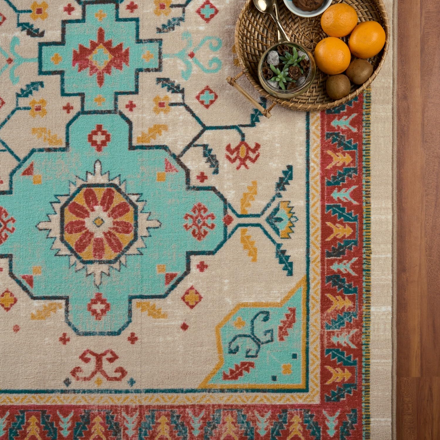 Welspun Wonder-Full Polyster Carpet-Beige