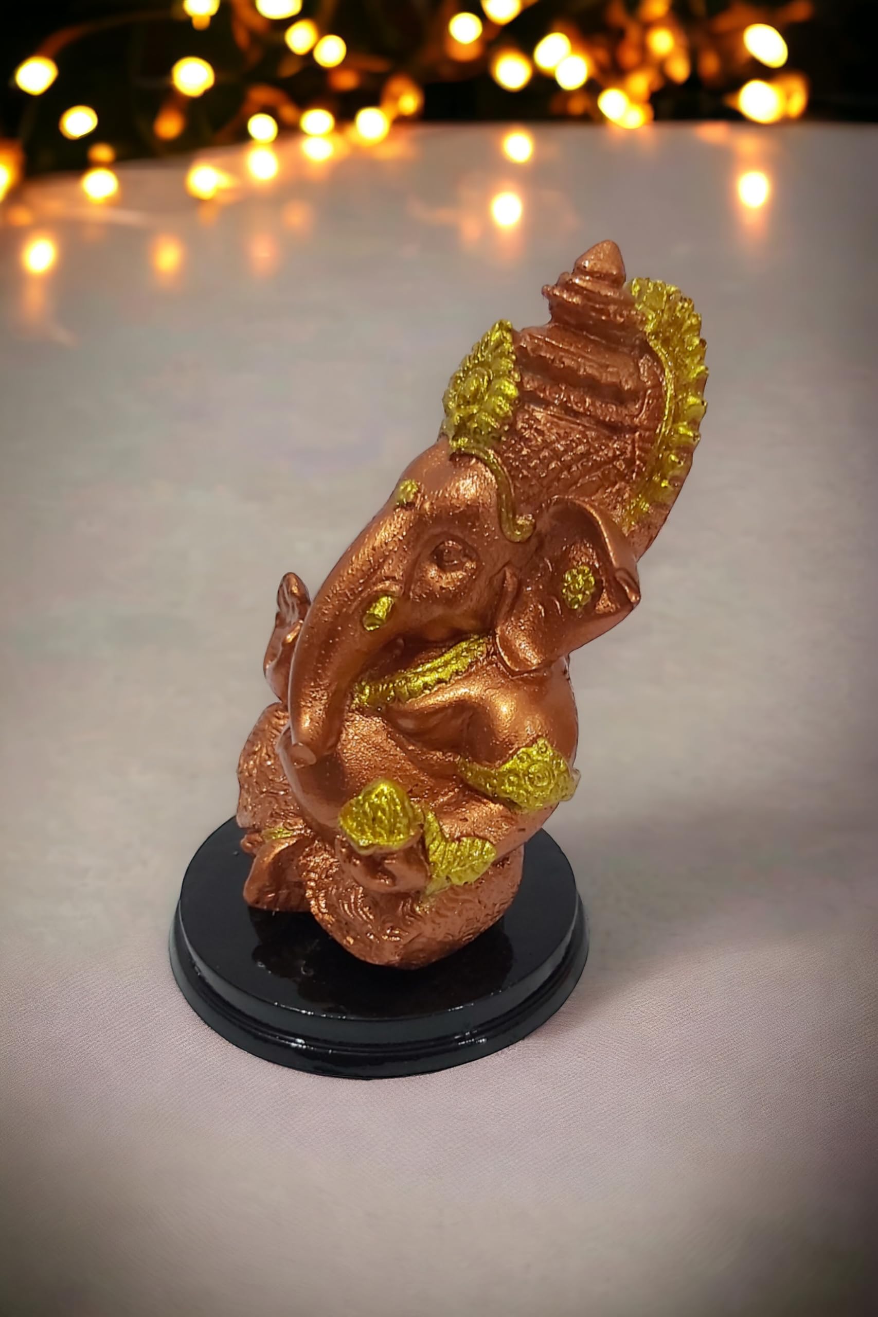 Goodmarts Ganesh Idol For Car Dashboard Small Ganesha Murti Ganpati Idol For Home Decor Puja Lord Ganesh Statue Gift For Office