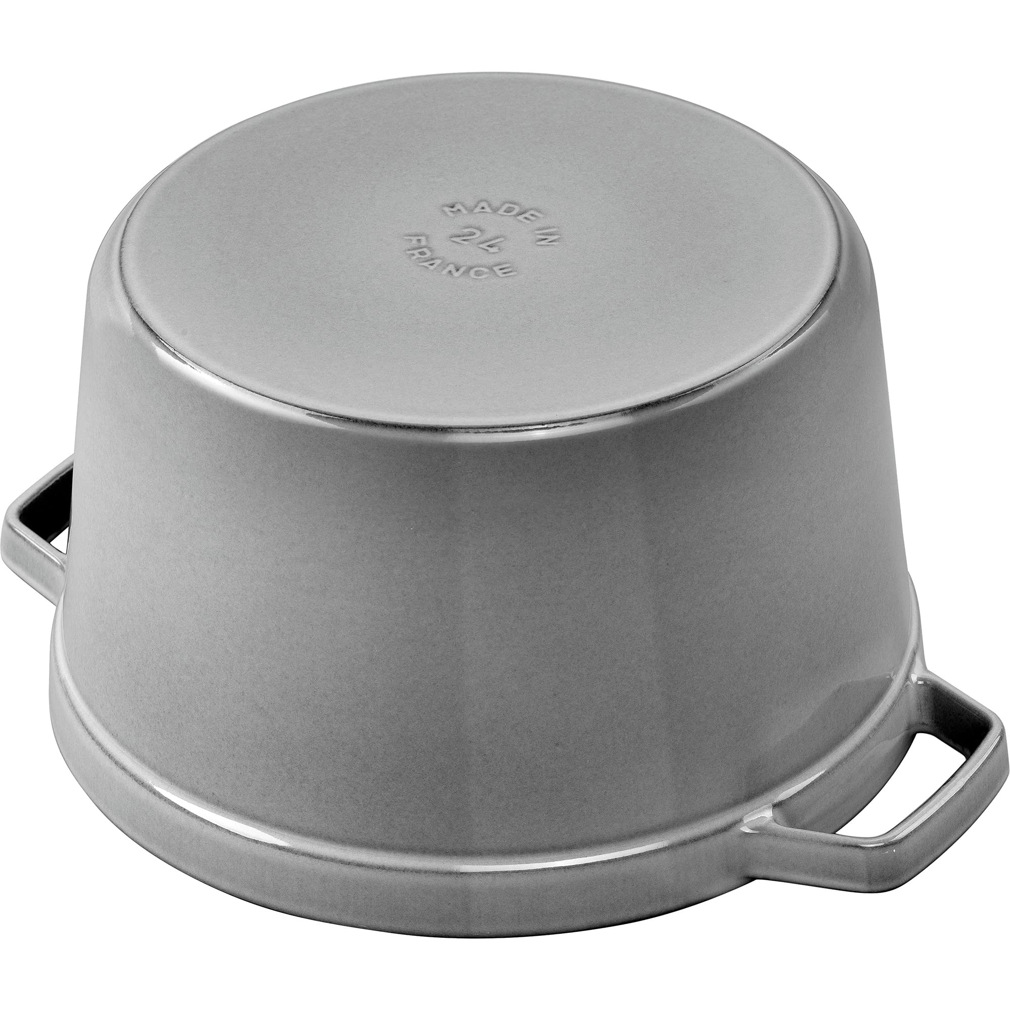Staub Cast Iron 5-Qt Tall Cocotte - Graphite, Made In France