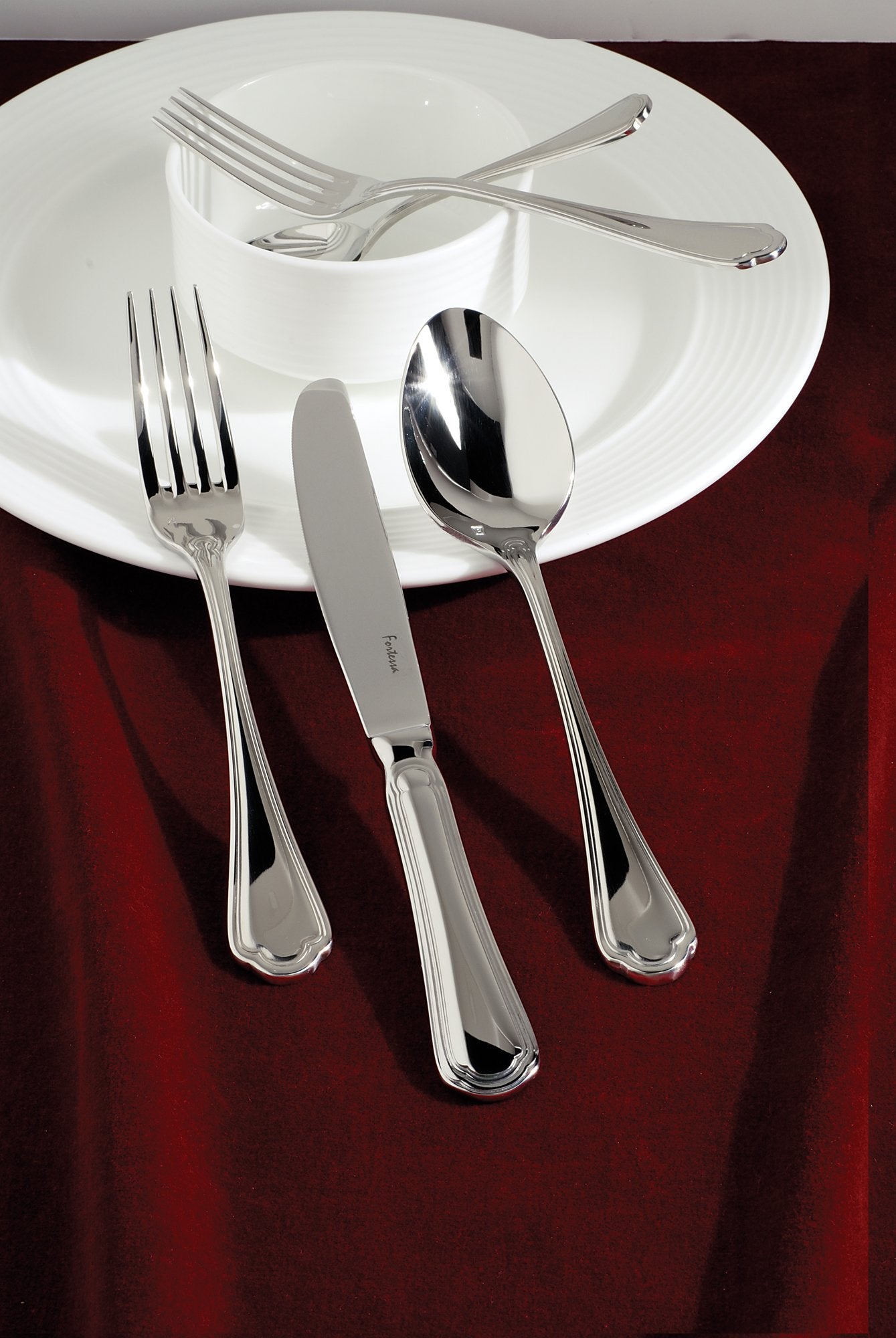 Fortessa Medici 18/10 Stainless Steel Flatware Tea/Coffee Spoon, Set Of 12