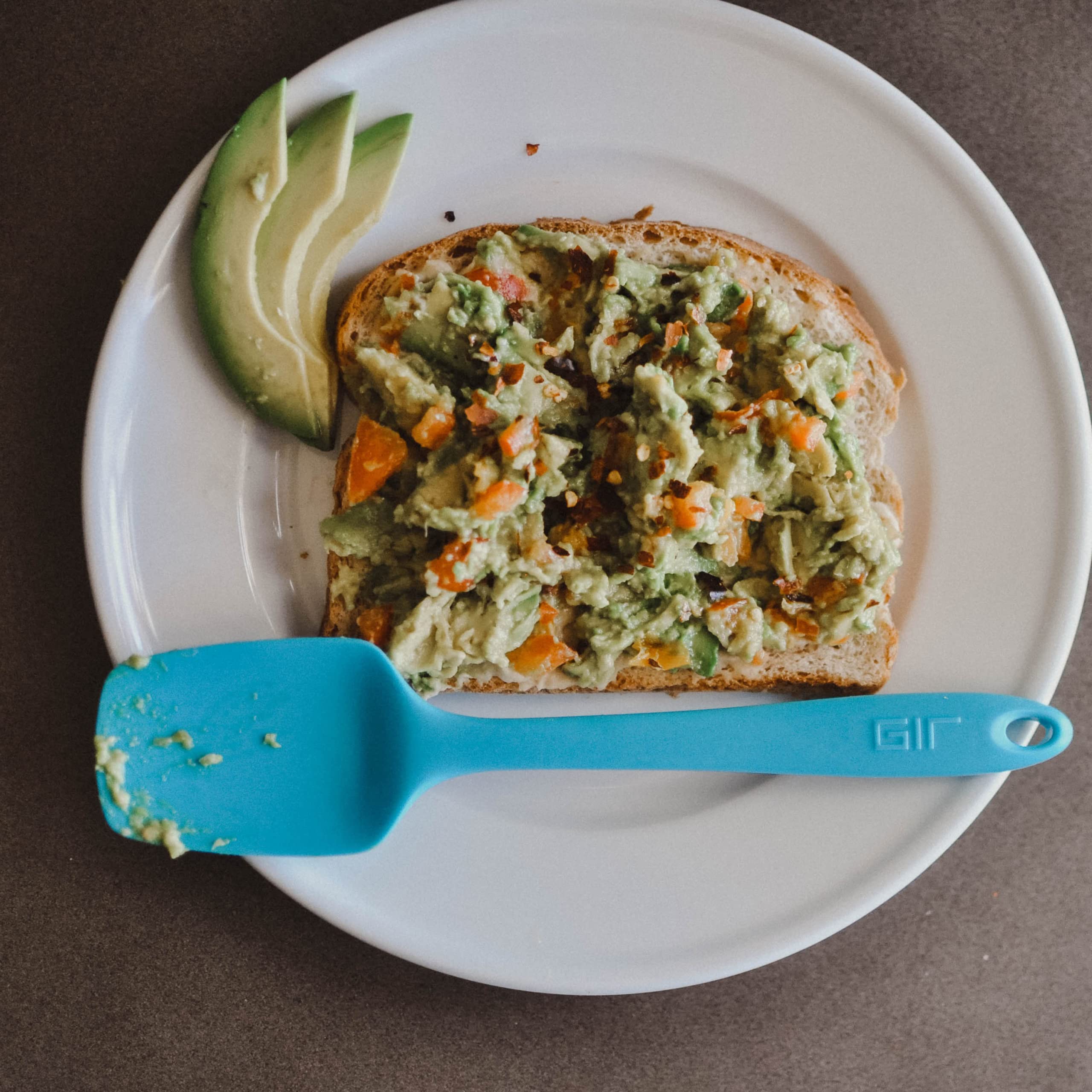 Gir: Get It Right Premium Seamless Spoonula - Non-Stick Heat Resistant Silicone Scraper Spatula - Perfect For Mixing, Serving, S