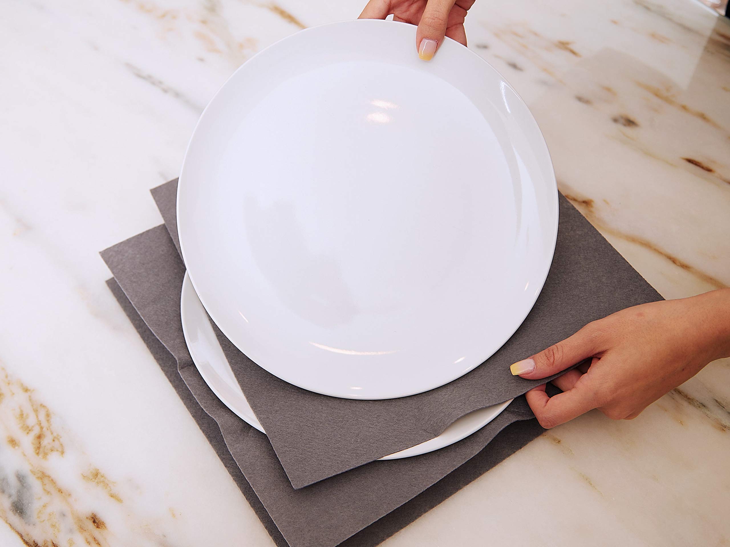 Covermates Keepsakes Felt Dividers For Dish Storage - Set, Scratch & Breakage Protection, China Storage, Various