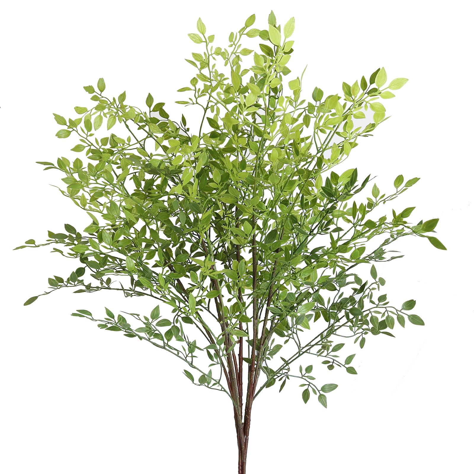 Htmeing 41.3 Real Touch Leaf Artificial Eucalyptus Branches Stem Faux Eucalyptuses Wedding Bouquet Centerpiece Home Decor (3pcs)