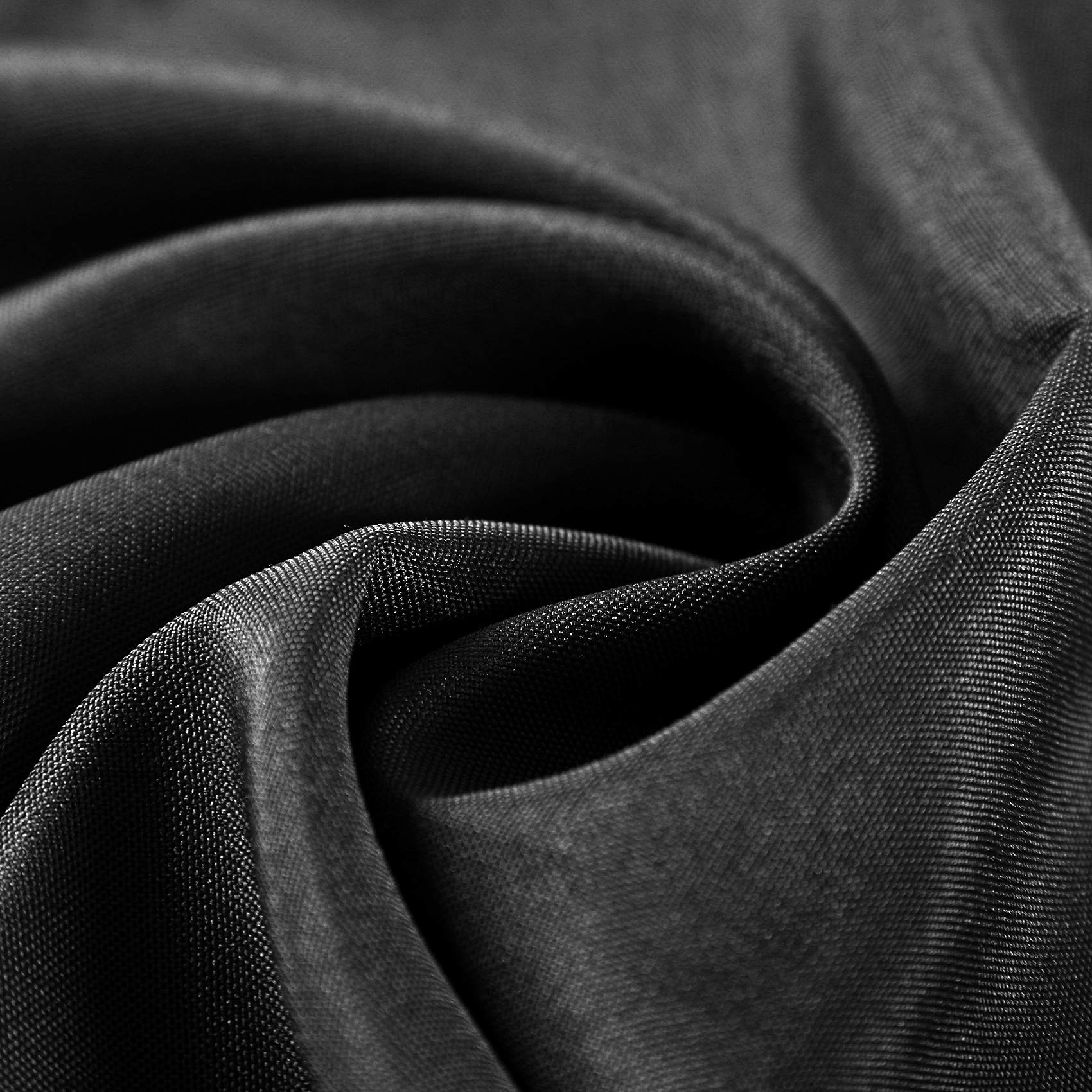 Cloth Napkins 20x20 inch Washable Polyester Dinner Napkins Soft Table Napkins for Wedding Party Dining Banquet(Black 100PCS)