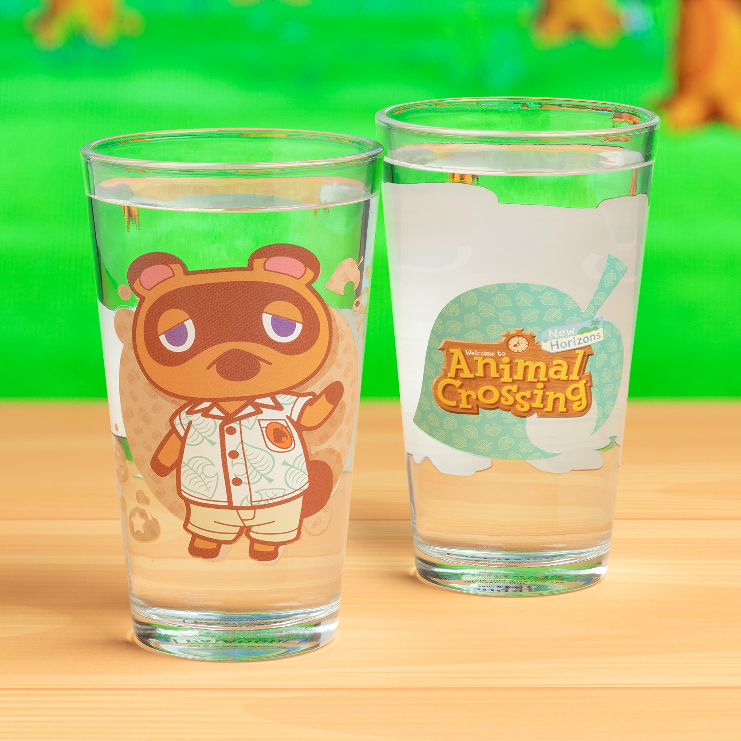 Animal Crossing Glass