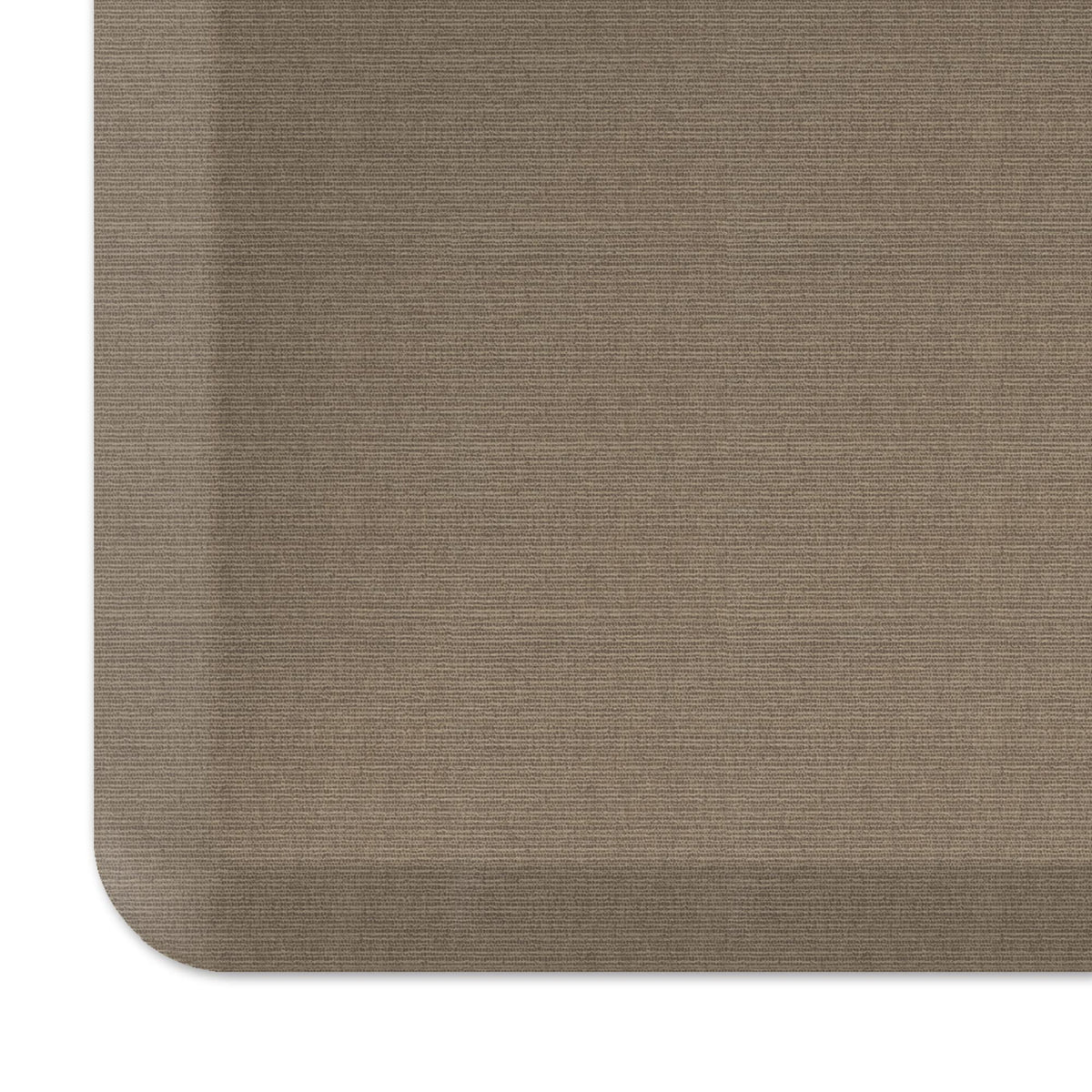 Gelpro Designer Comfort 3/4'' Thick Ergo-Foam Anti-Fatigue Kitchen Floor Mat, 20'' X 72'', Grasscloth Pecan