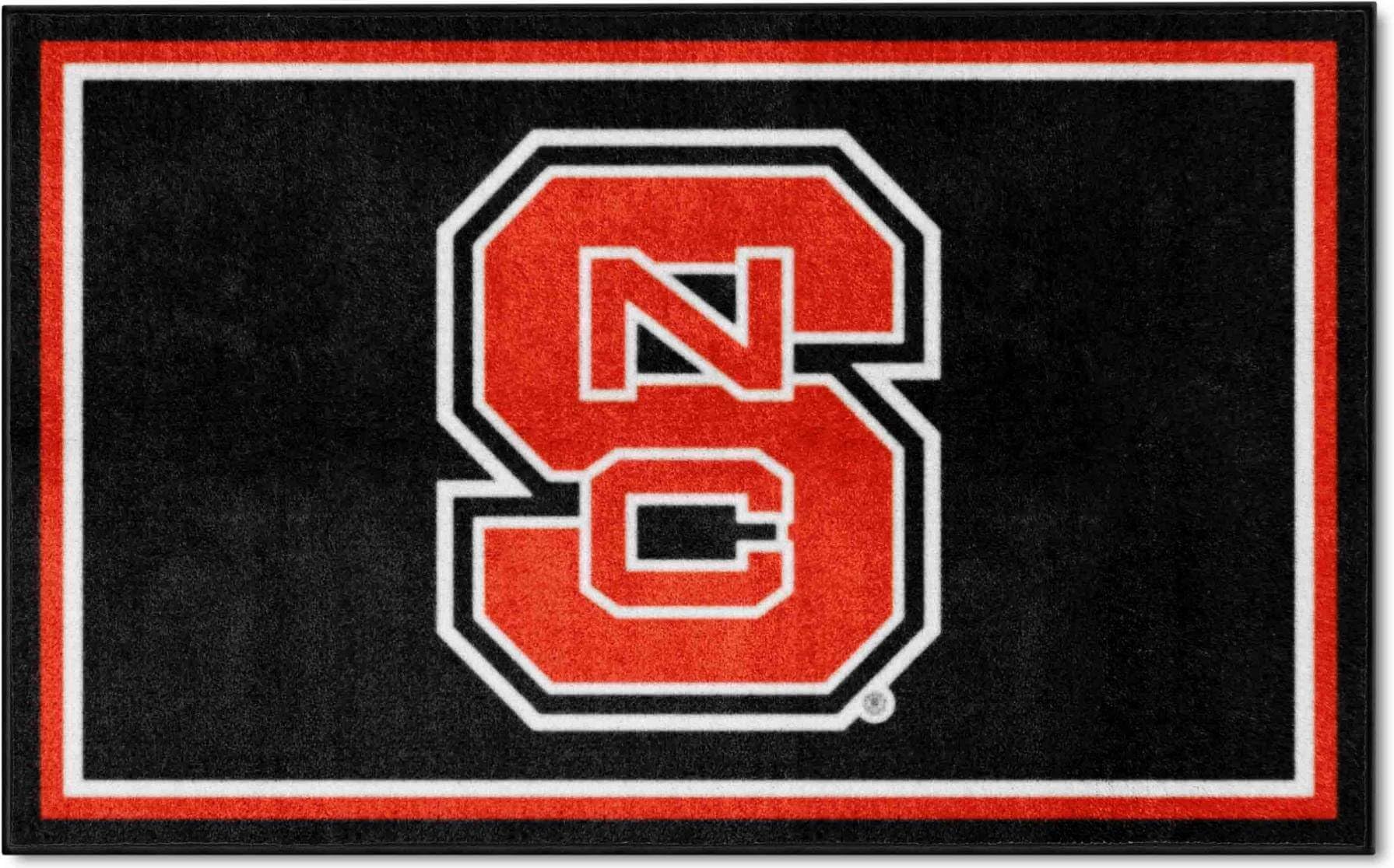 North Carolina State University 4ft. x 6ft. Plush Area Rug