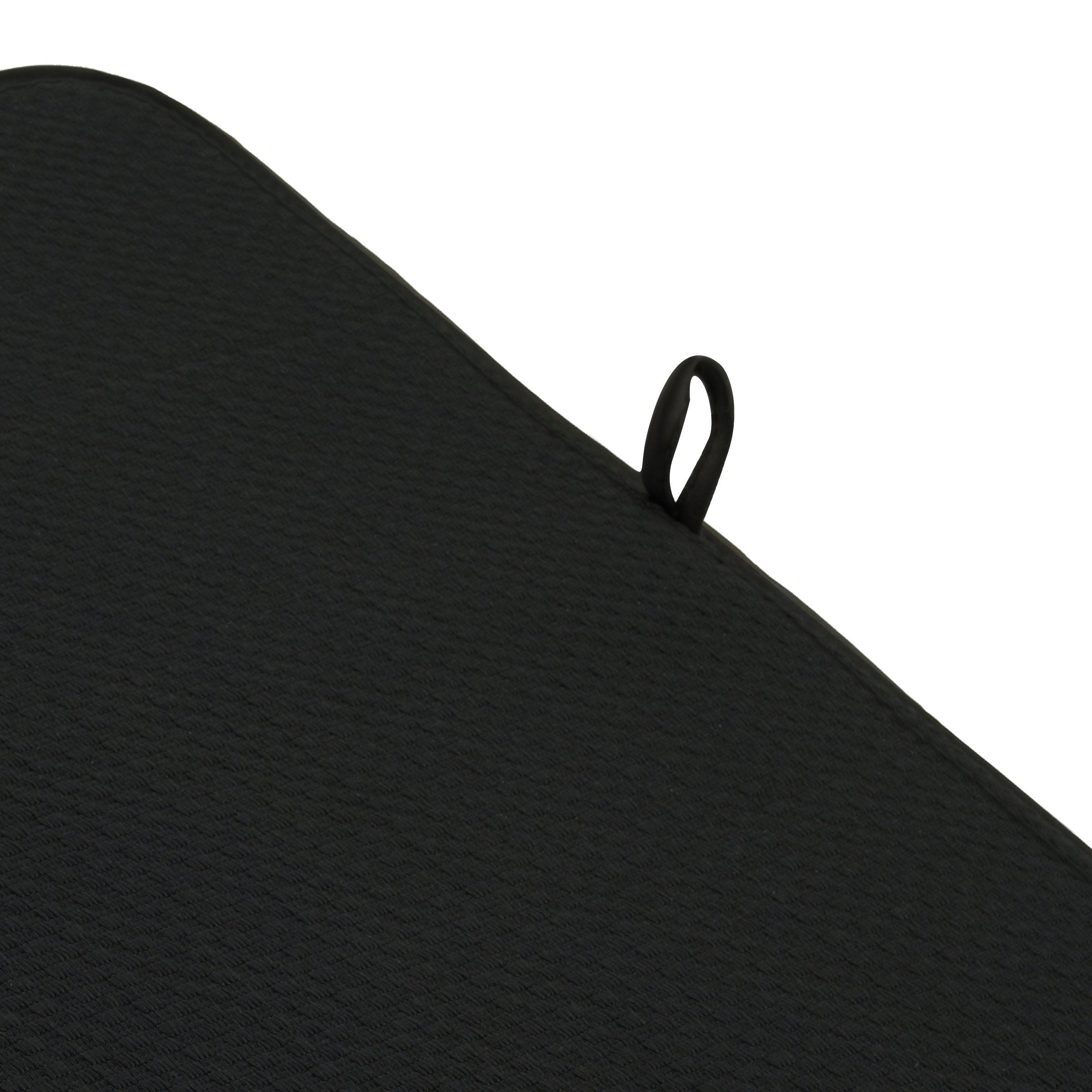 Norpro 18 By 16-Inch Microfiber Dish Drying Mat, Black