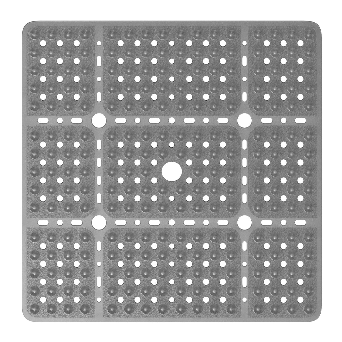 Xiyunte Large Square Shower Mat Non Slip - 27 X 27 Inches Non Slip Shower Mats For Inside Shower, Square Shower Floor Mat Non Sl