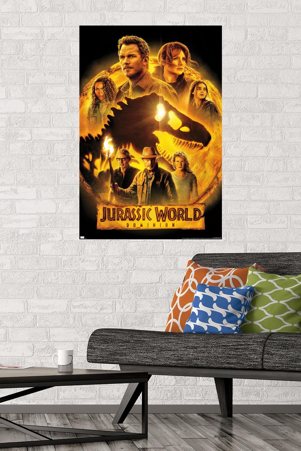 Trends International Jurassic World: Dominion - Group One Sheet Wall Poster, 22.375'' X 34'', Unframed Version