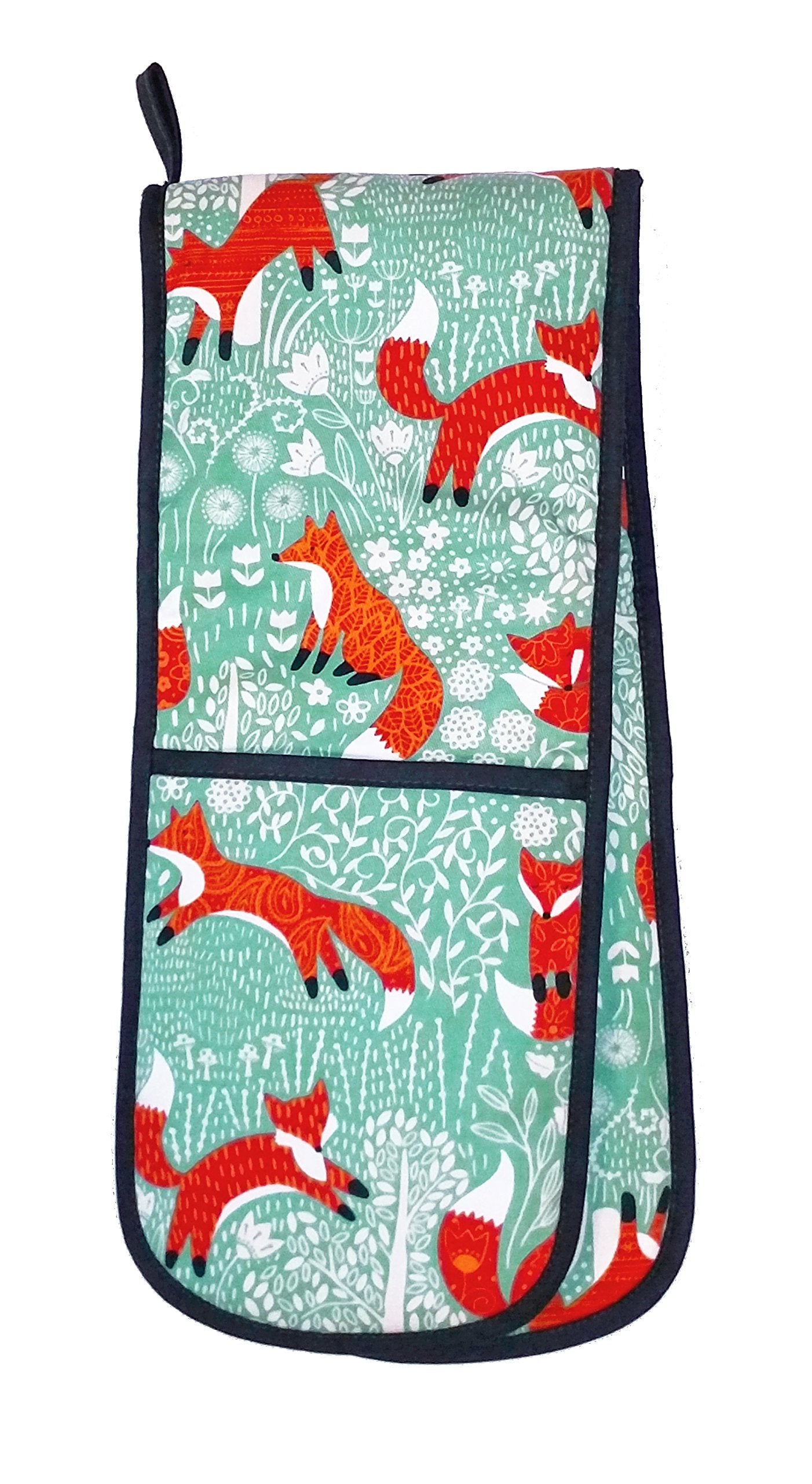Ulster Weavers Double Oven Glove - Heat Resistant, 100% Cotton & Polyester, Machine Washable - Perfect for Cooking, Baking and S