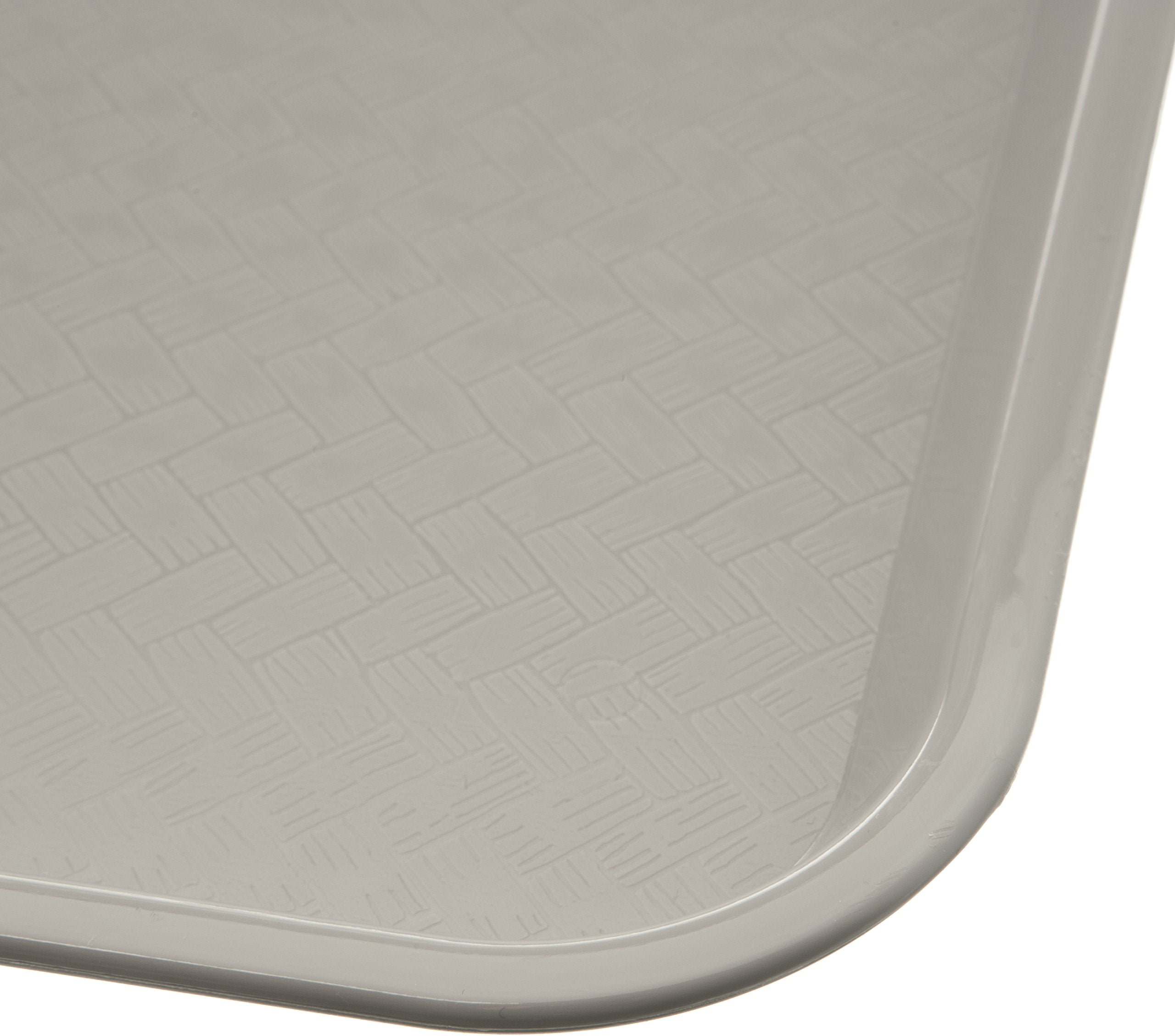 Carlisle Foodservice Products Ct101423 Cafe Standard Plastic Cafeteria/Fast Food Tray, Nsf Certified, Bpa Free, 14 Length X 10