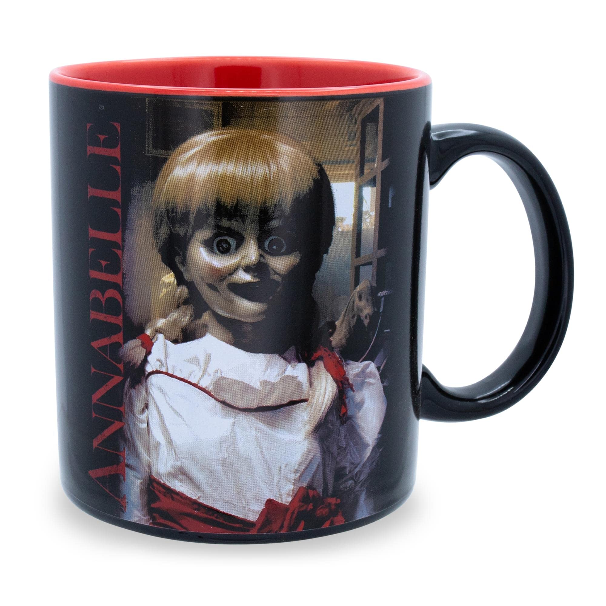 Annabelle The Conjuring Ceramic Mug  Holds 20 Ounces