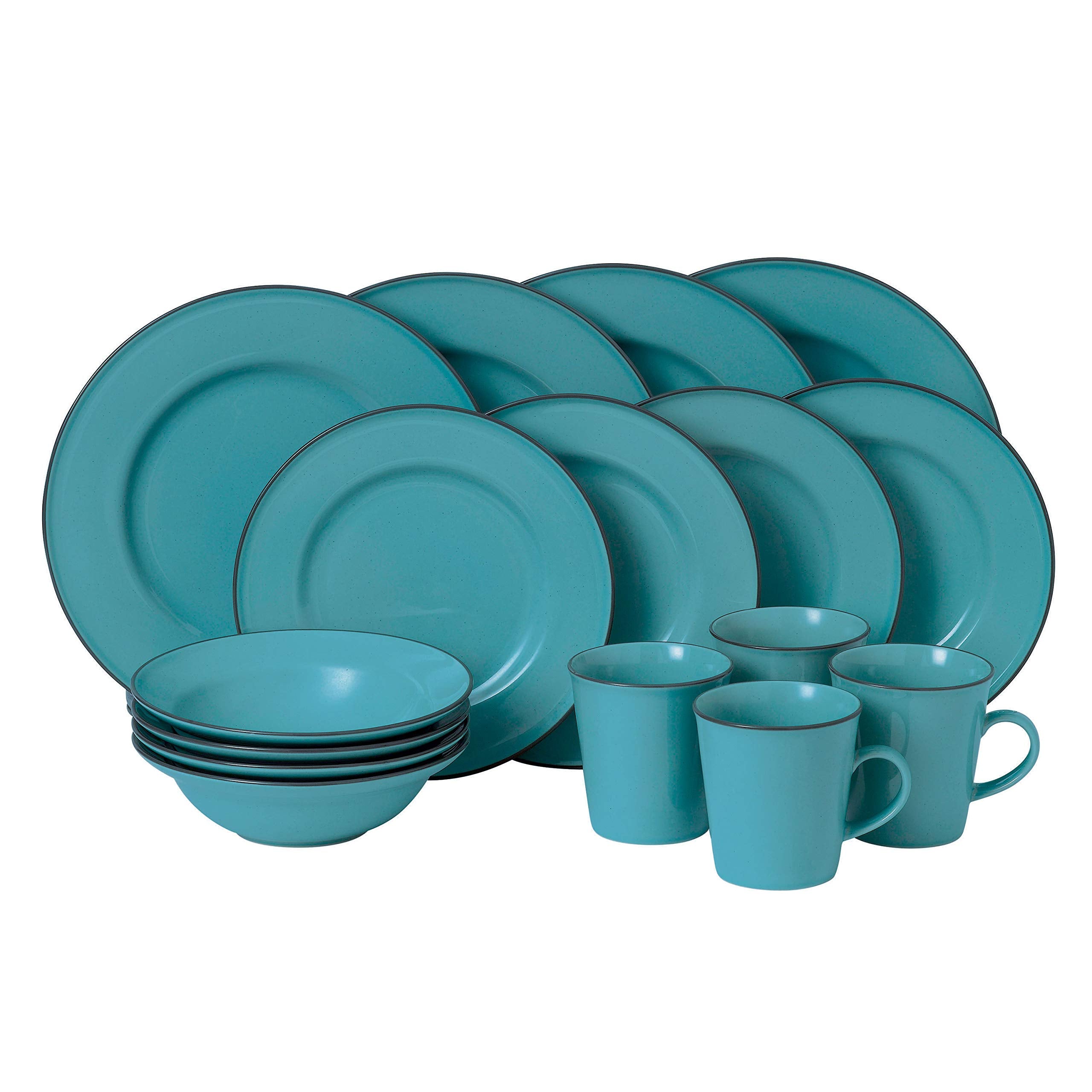 Royal Doulton Exclusively For Gordon Ramsay Union Street Caf   Blue 16-Piece Set