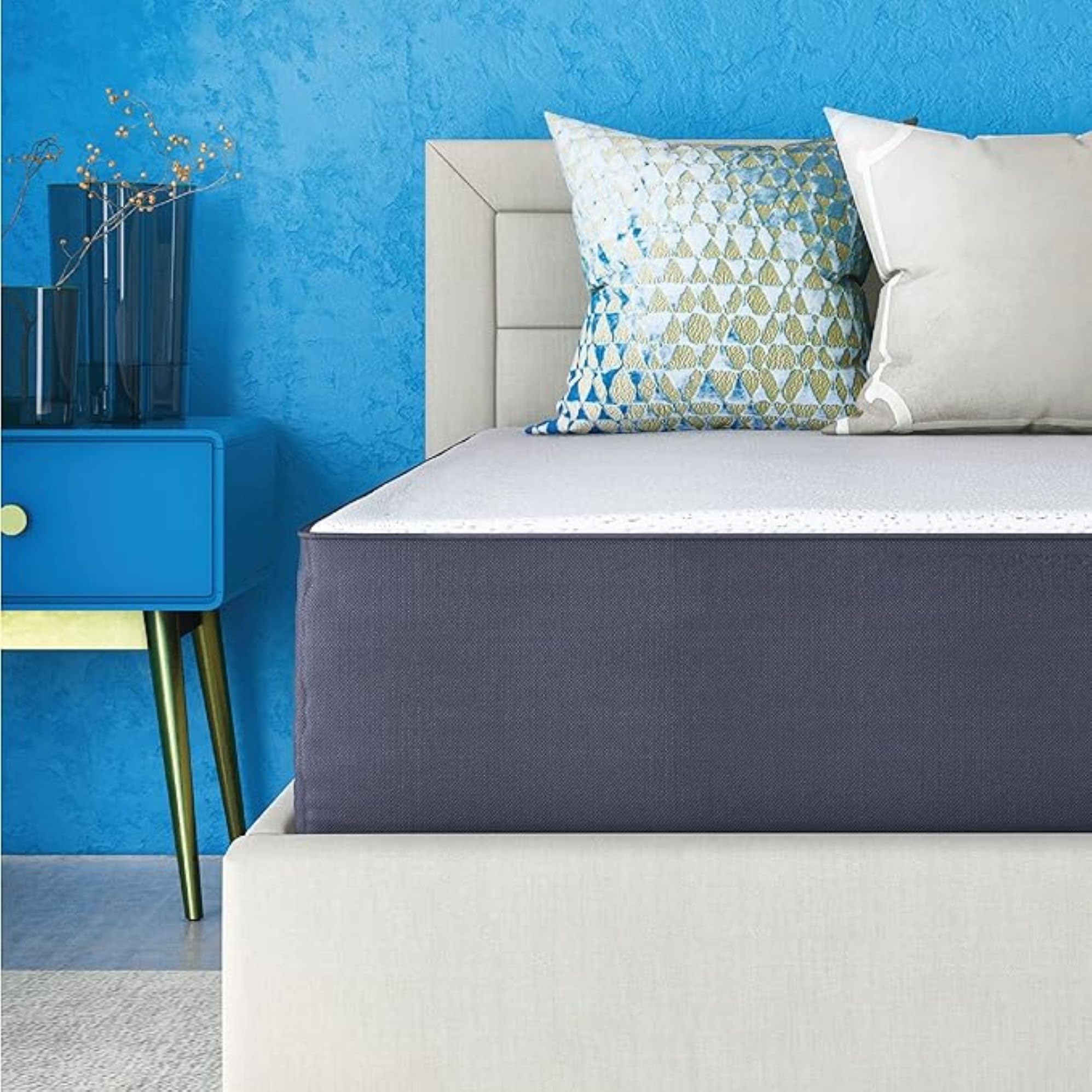 Classic Brands Cool Gel Ventilated Memory Foam 10-Inch Mattress | CertiPUR-US Certified | Bed-in-a-Box  Queen