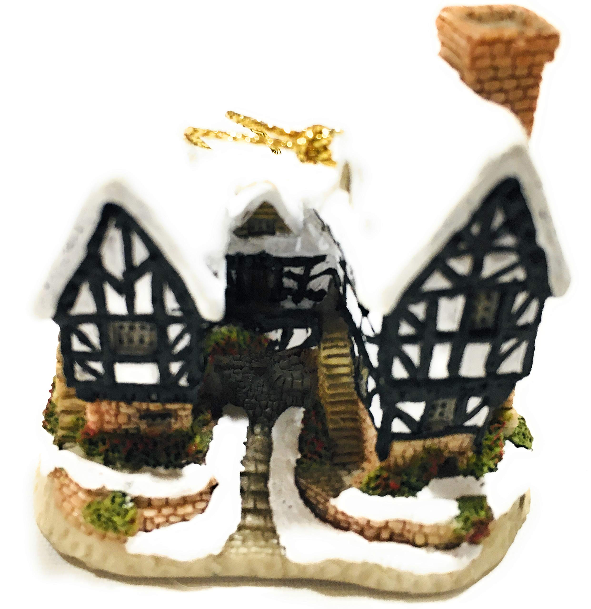 David Winter Cottages Mini Ornaments Tudor Manor House by John Hine