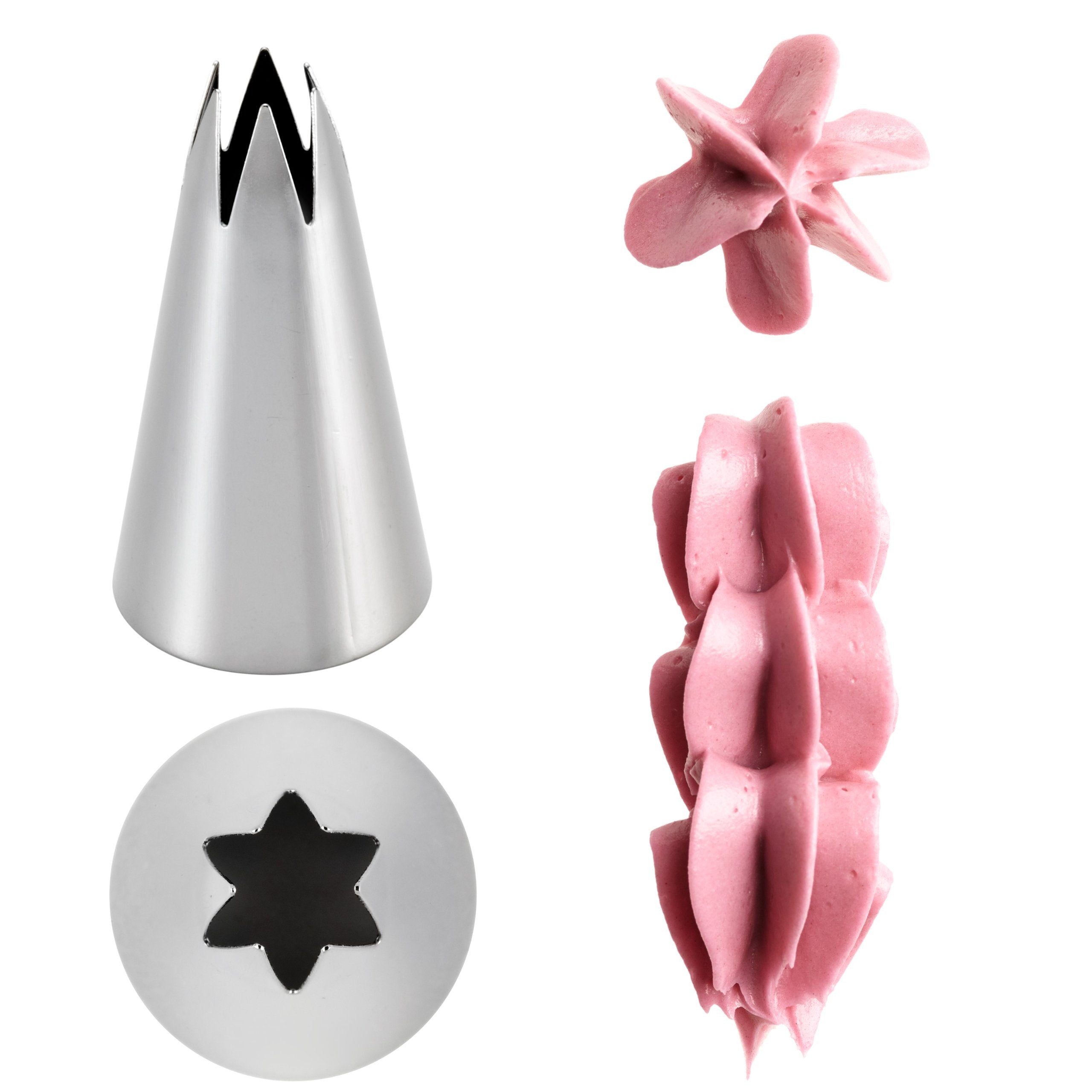 Cake Boss Decorating Tools 6-Piece Traditional Decorating Tip Set