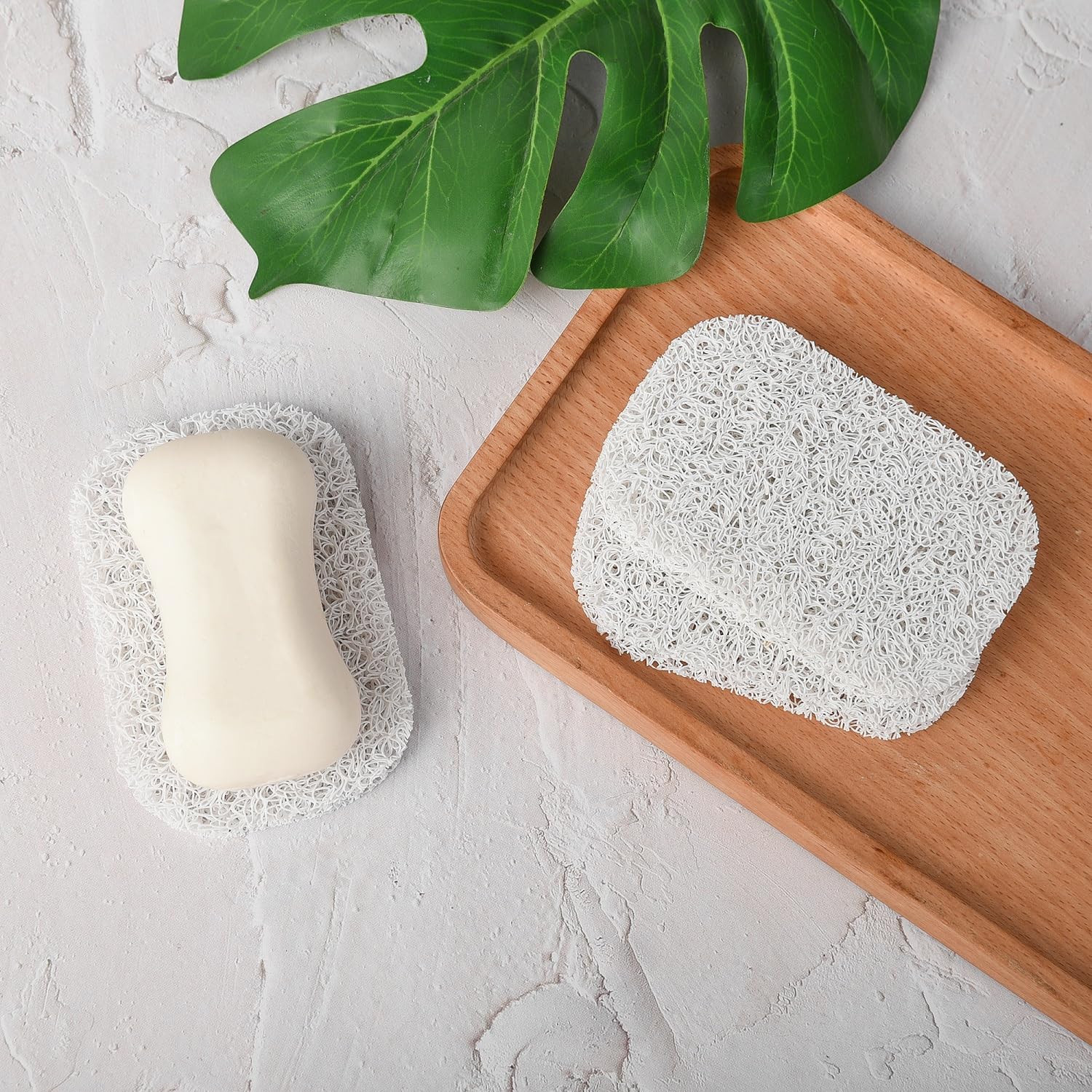 Soap Holder Pad,4Pcs White Bpa-Free Soap Savers Pads For Soap Dish,Easy To Clean Soap Lifting Pads Suitable For Shower Kitchen B