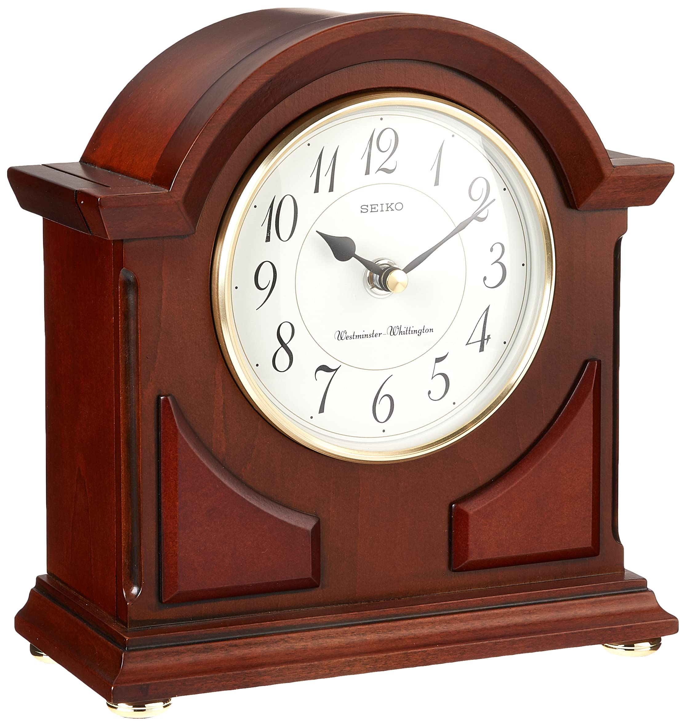 SEIKO Sayo Mantel Clock , Brown
