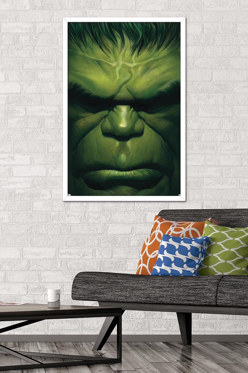 Trends International Marvel Comics - Hulk - The Immortal Hulk #18 Wall Poster, 22.37'' X 34.00'', White Framed Version