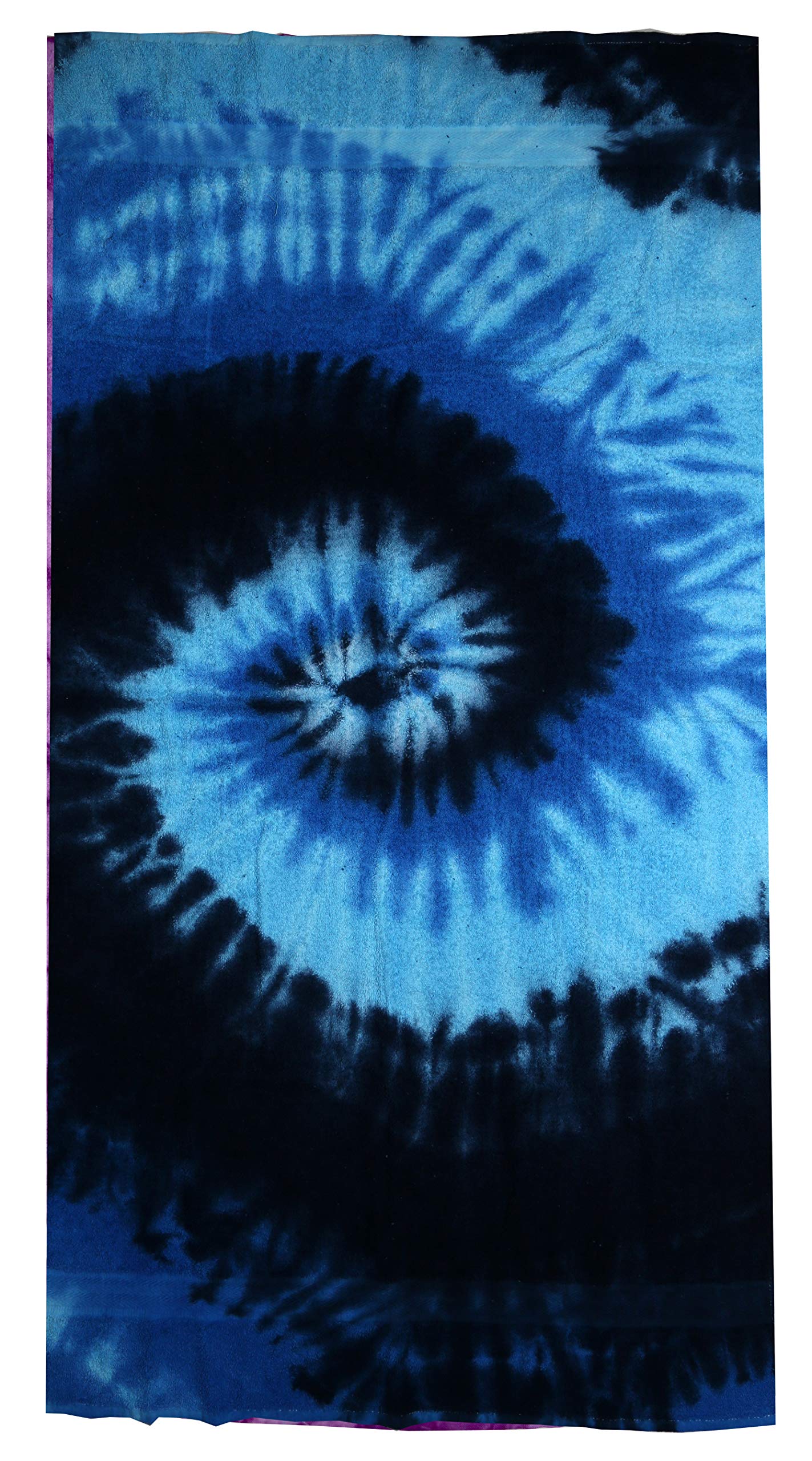 Colortone Tie Dye Beach Towel, Typhoon, 30 '' X 60 ''