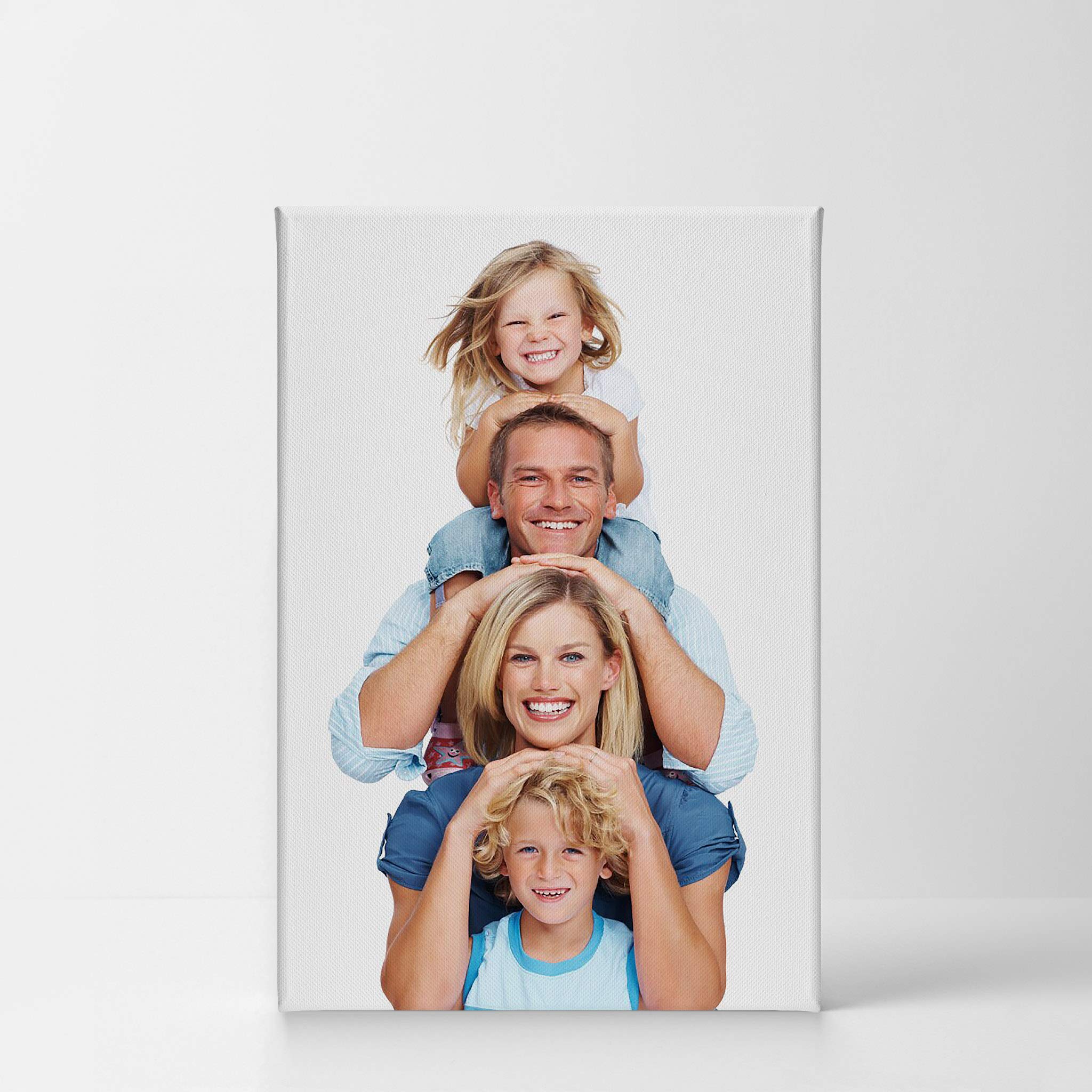 Smile Art Design Custom Photo Print Canvas Print With Your Photos Personalized Photo Picture Frame Personalized Gifts Wedding Gi