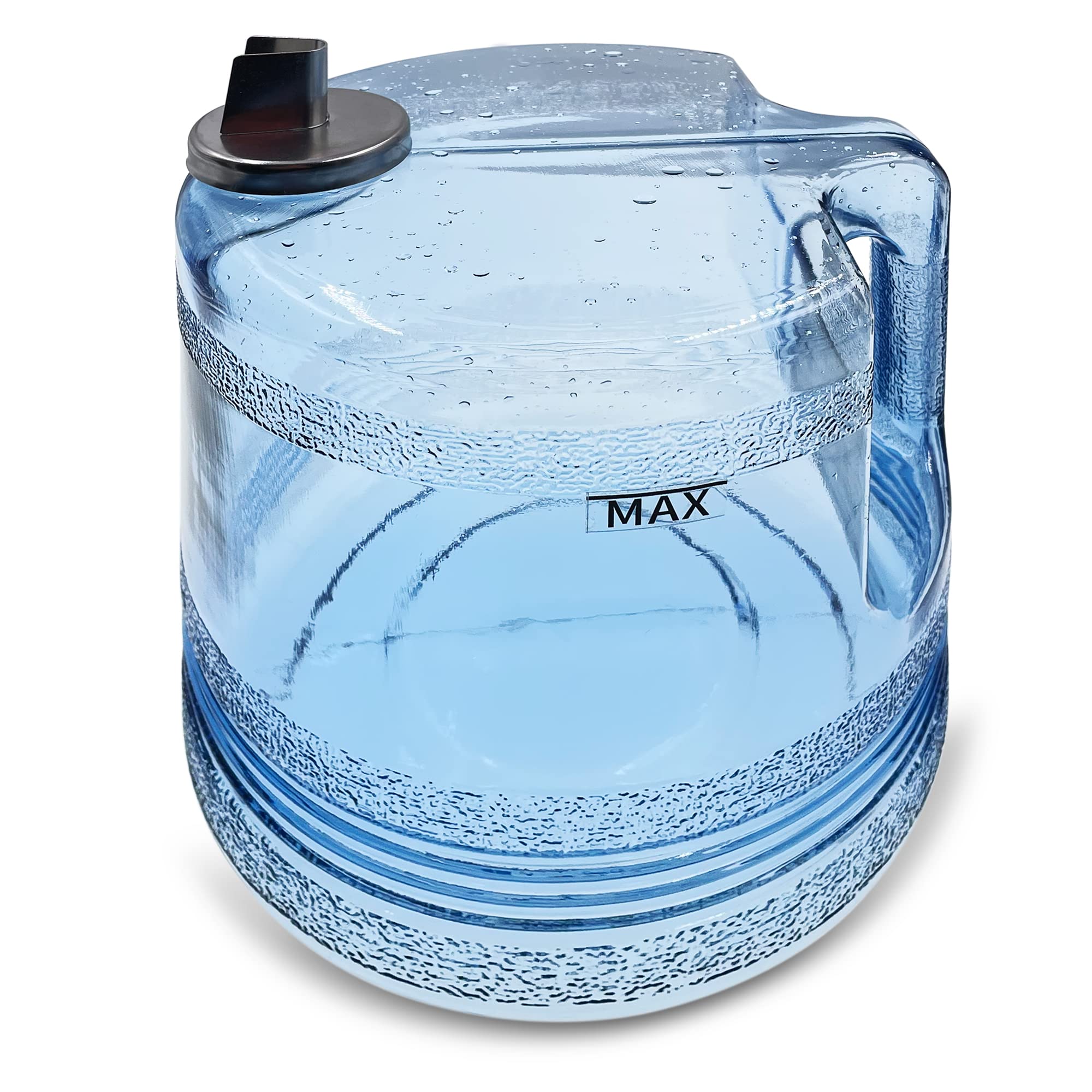 Xcivi 1 Gallon/ 4L Water Container For Distiller, Replacement Collection Bottle, Portable Plastic Gallon Pot Water Canteen, Comp