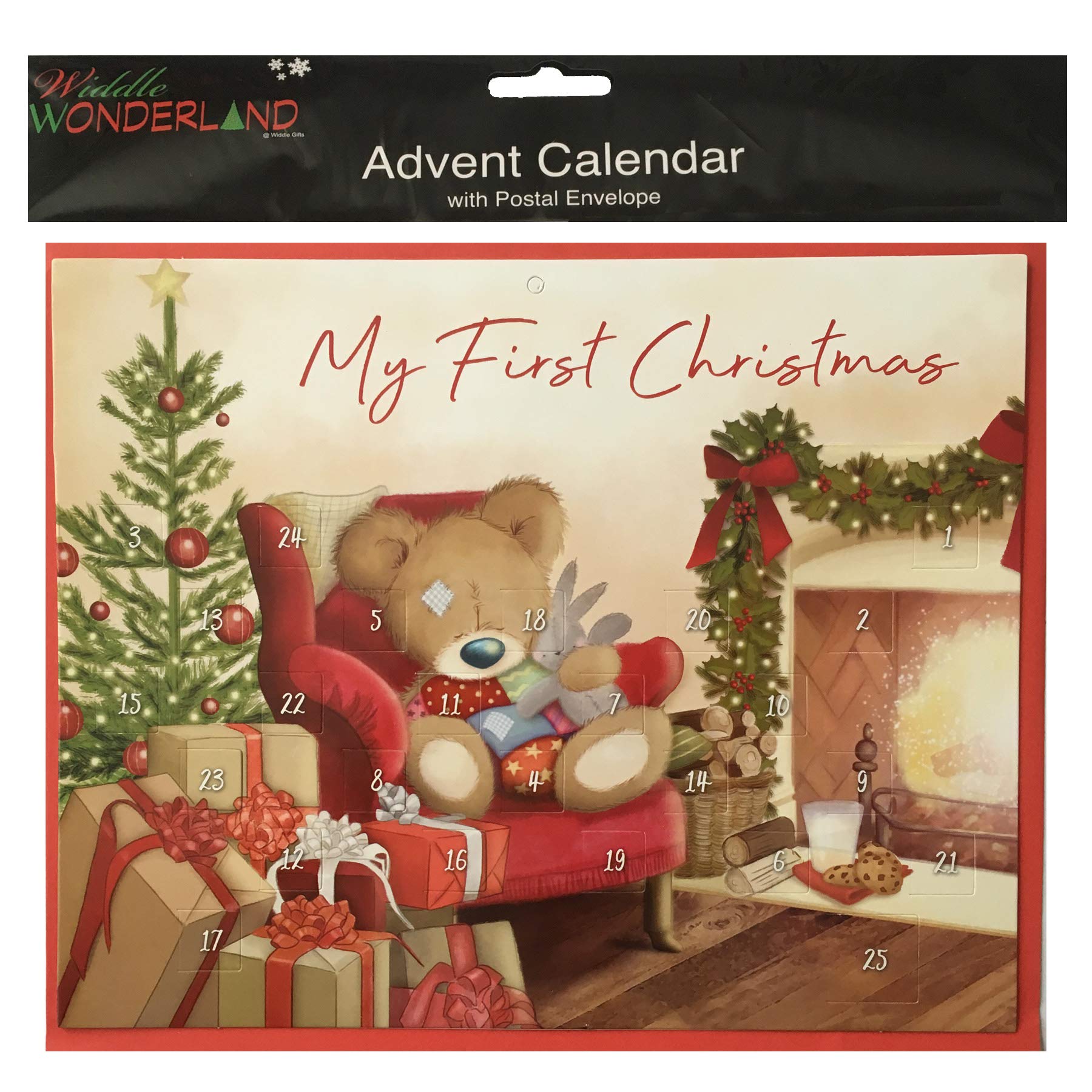 Widdle Wonderland Advent Calendar, One Color, Size