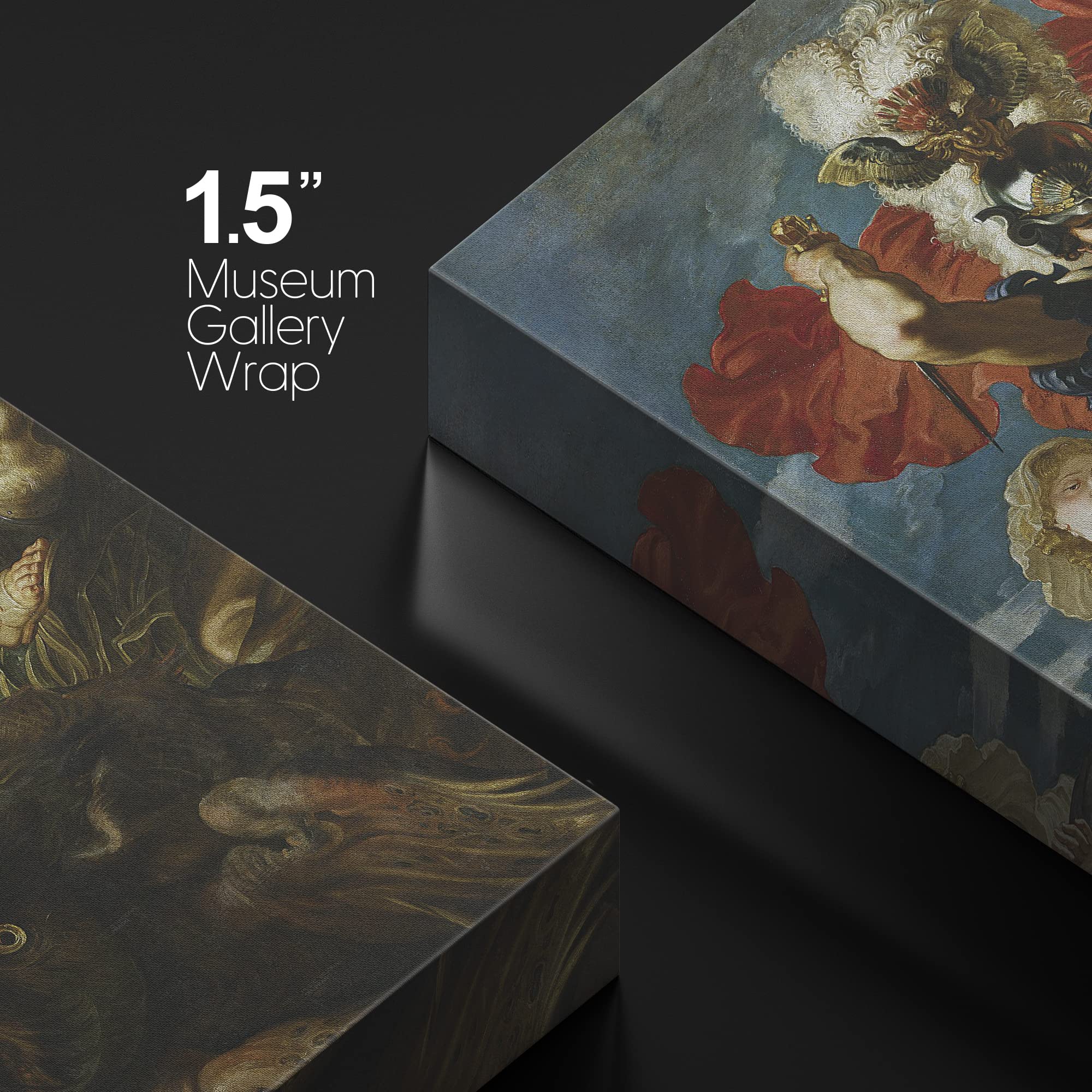 Wall26 - Oil Painting Of St George Fighting The Dragon By Peter Paul Rubens In 1606-10 - Baroque Style - Saint, Catholic - Canva