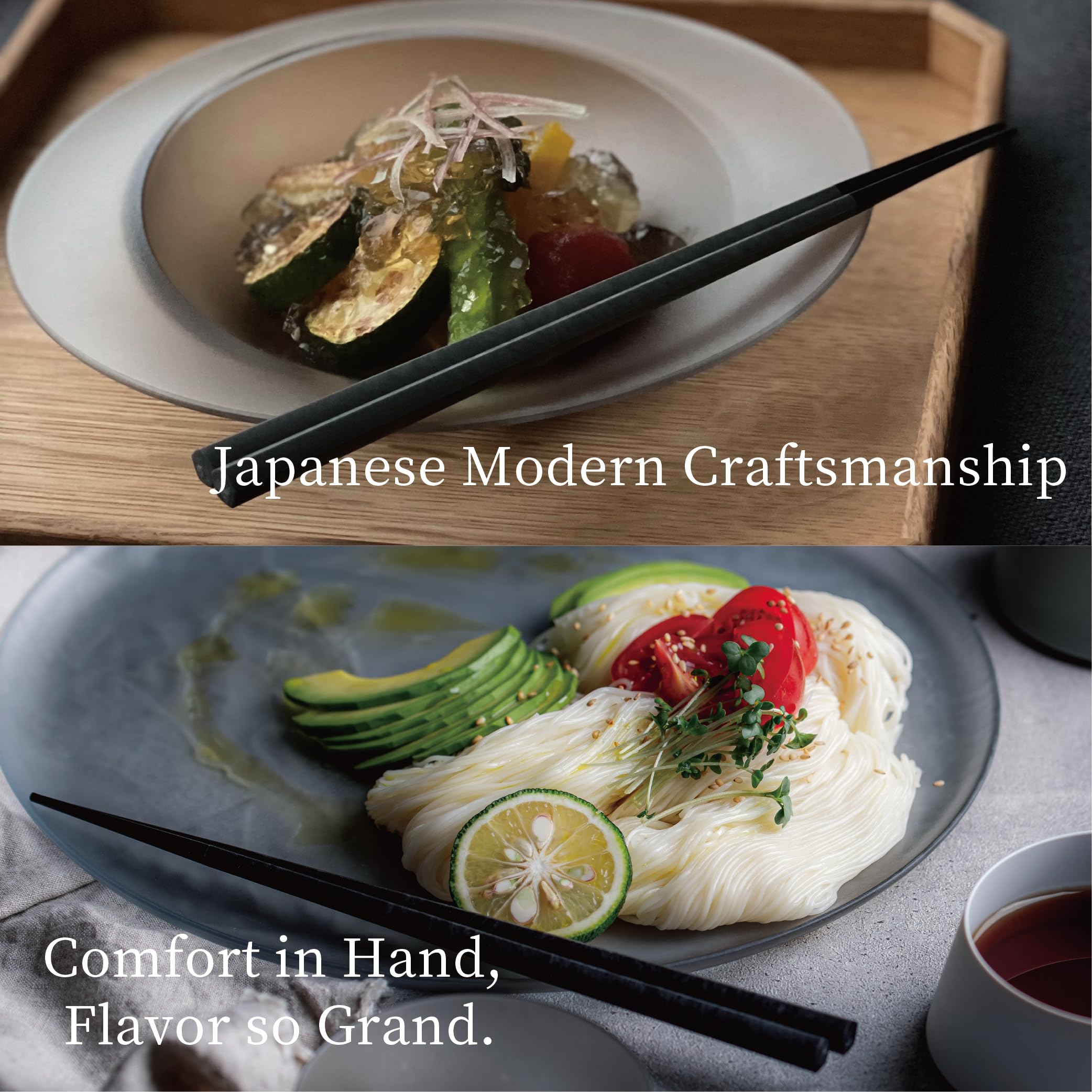 ARAS A_07GR Chopsticks  Japanese Dinnerware  Green Gray  9.1 inches (230 mm)  Lifetime Breakage Guarantee  Gift  Outdoor  Dishwasher Safe  Made in Japan