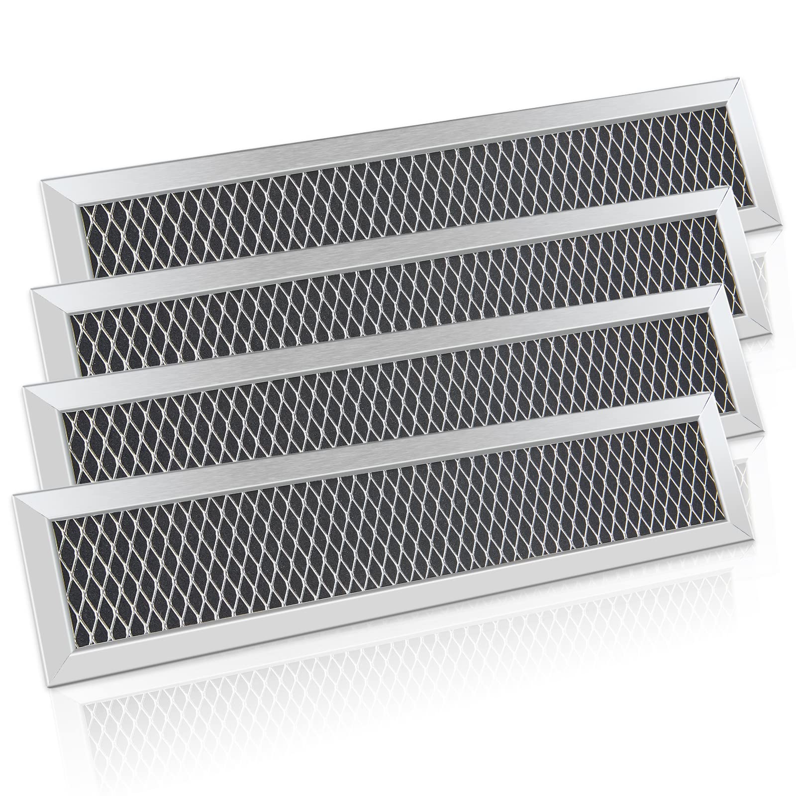 Botna Wb02X11550 Microwave Charcoal Filter Replacement For Ge Jx81L, Frigidaire Frpamraf, Gallery, 5304464577, Bosch, 2-1/4'' X