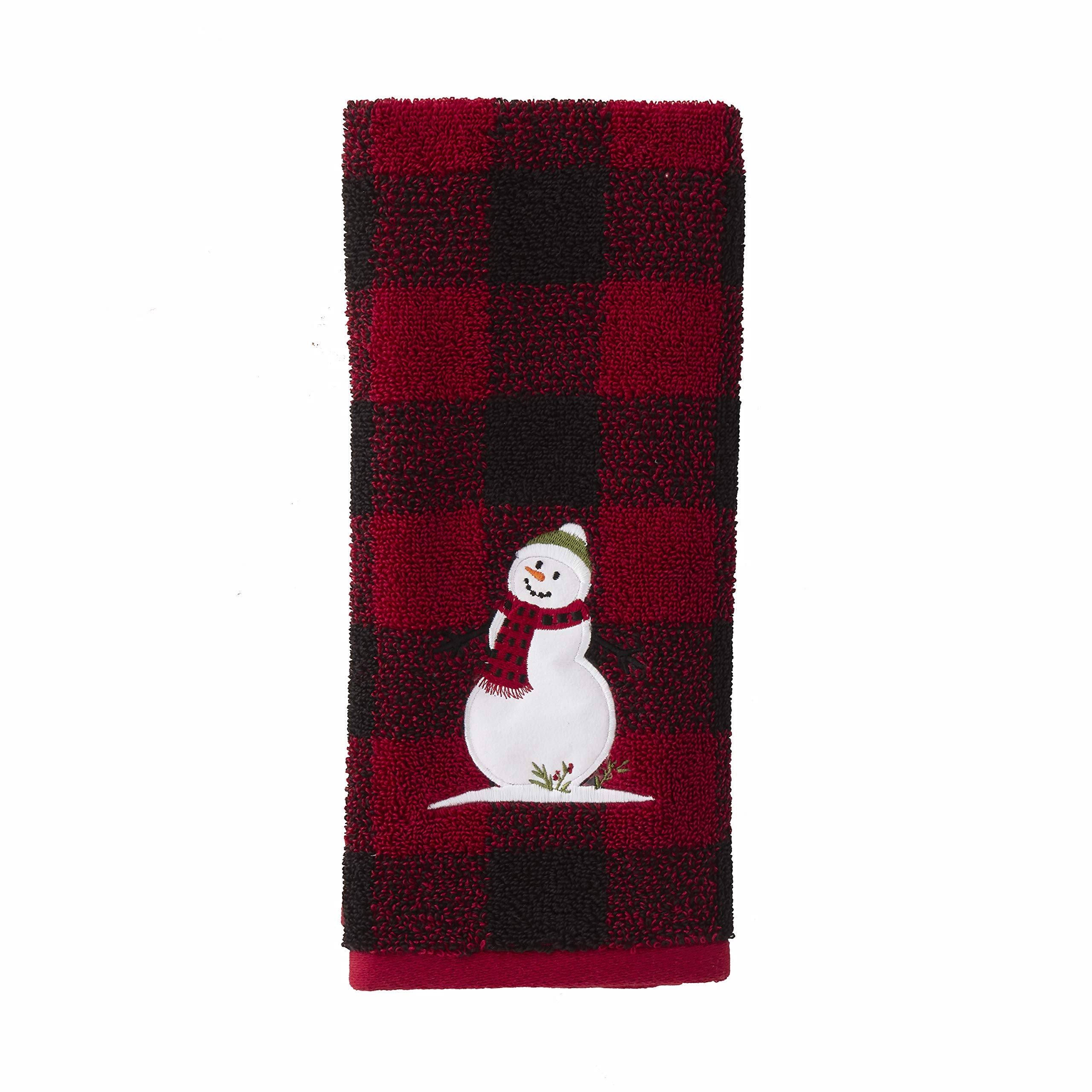 SKL Home Woodland Winter  Hand Towel Set  Red