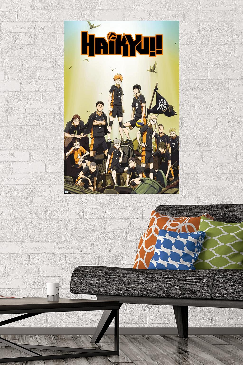 Trends International Haikyu!! - Key Art Wall Poster, 22.37'' X 34.00'', Unframed Version