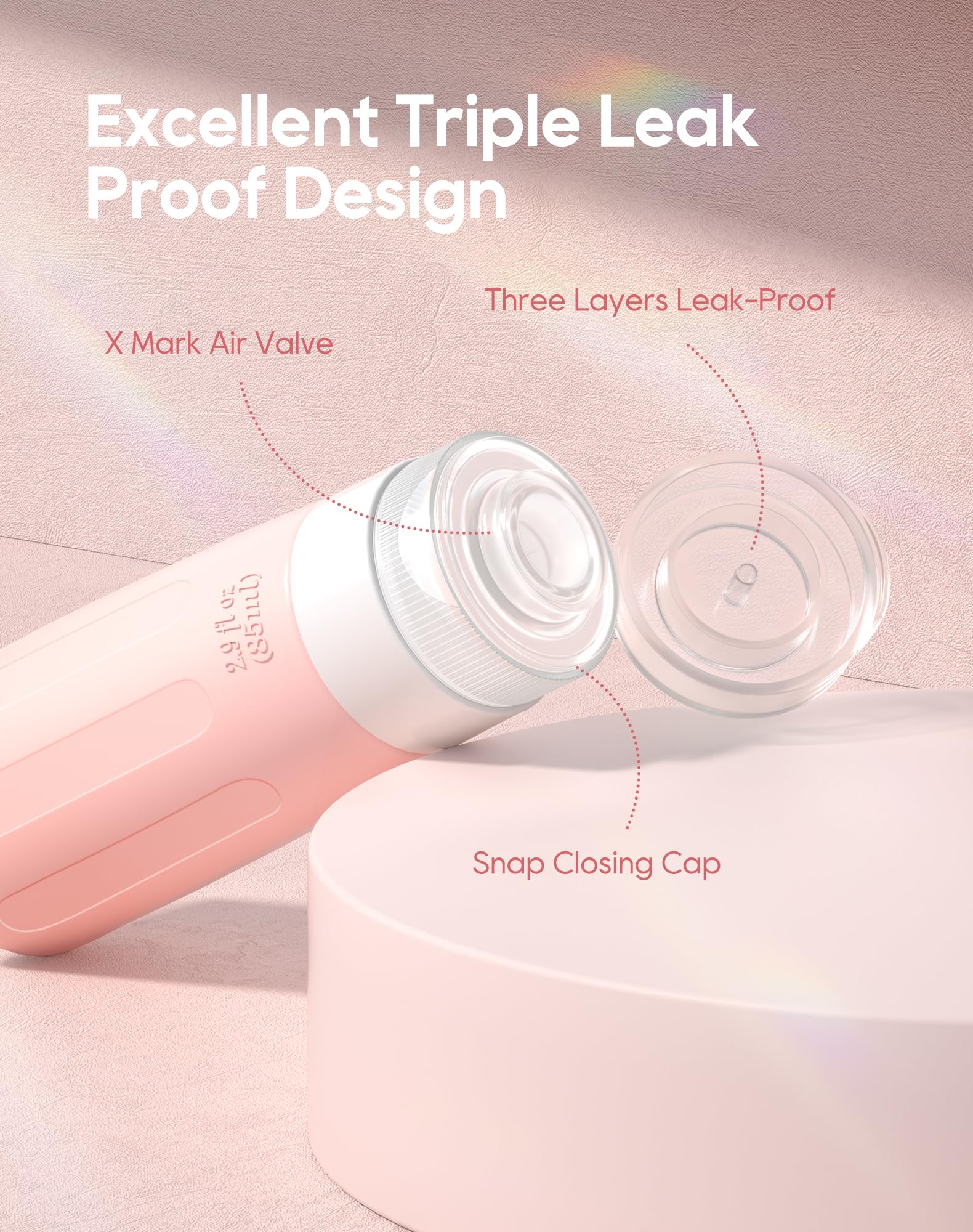 Morfone 16 Pack Travel Bottles Set for Toiletries  TSA Approved Travel Containers Leak Proof Silicone Squeezable Travel Accessories 2oz 3oz for Shampoo Conditioner Lotion Body Wash (BPA Free)