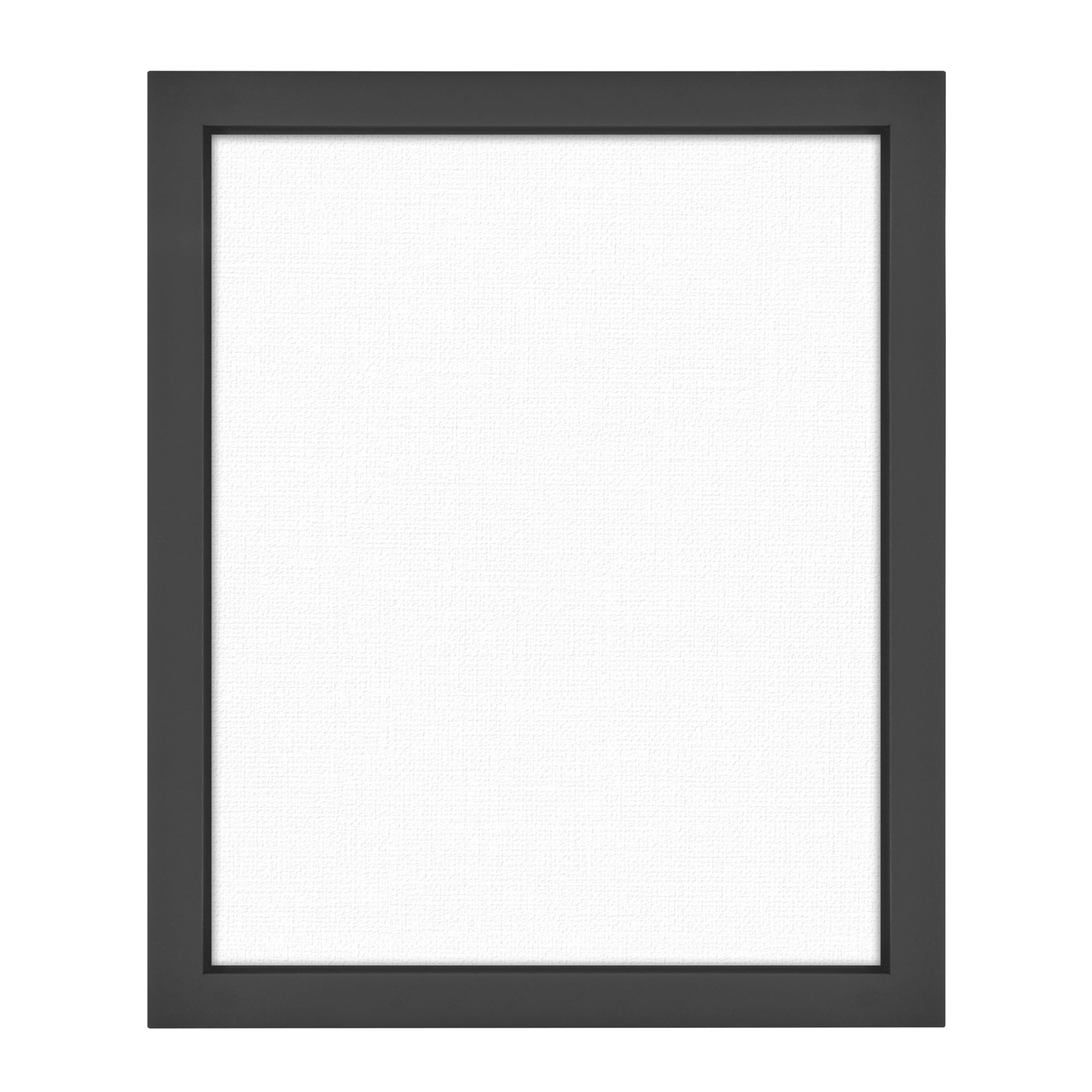 Mcs Floating Frame With Canvas Included, Art Frames For Canvas Paintings With Adhesive Fasteners And Hanging Hardware, Black, 8