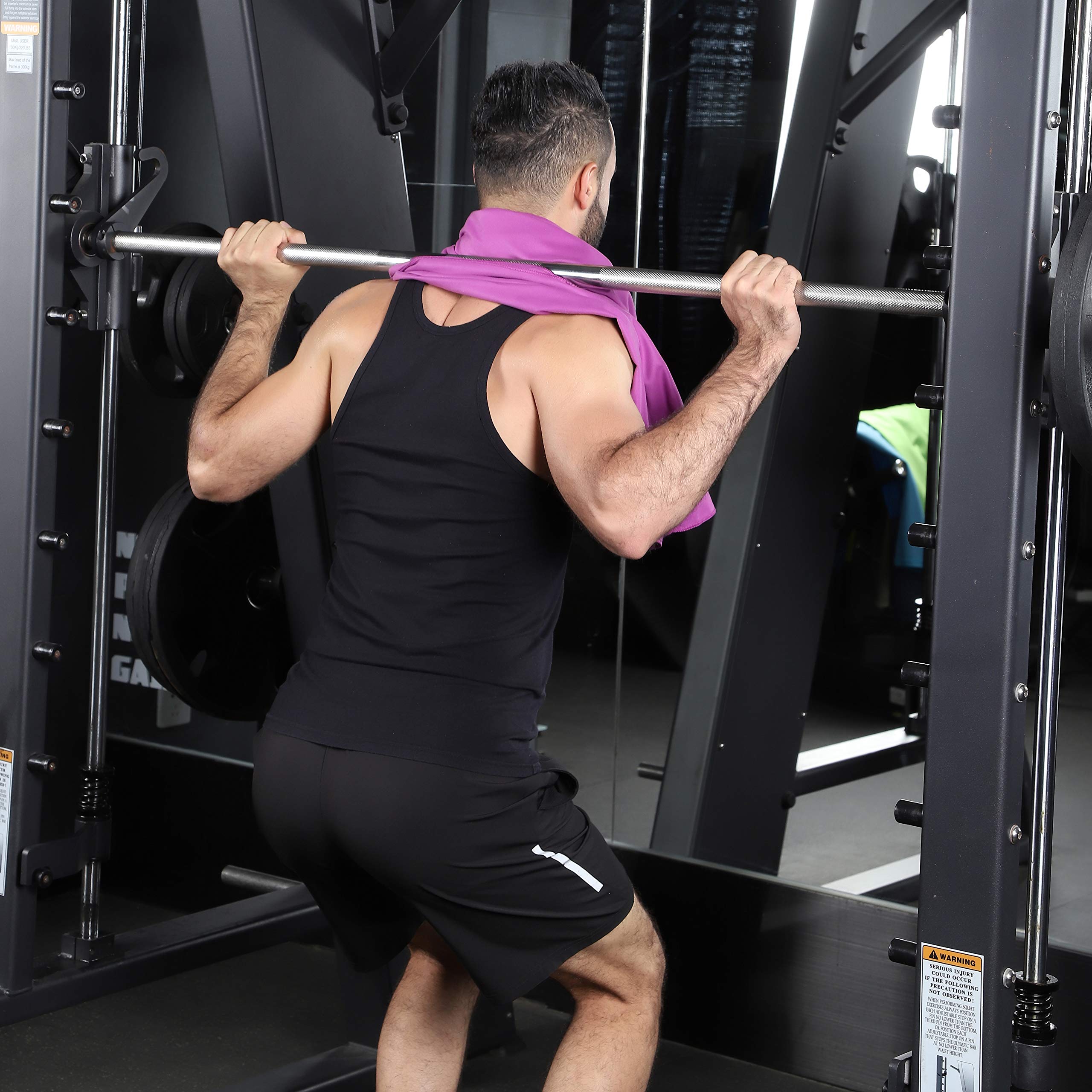 Rainleaf Microfiber Towel Purple 20 X 40 Inches