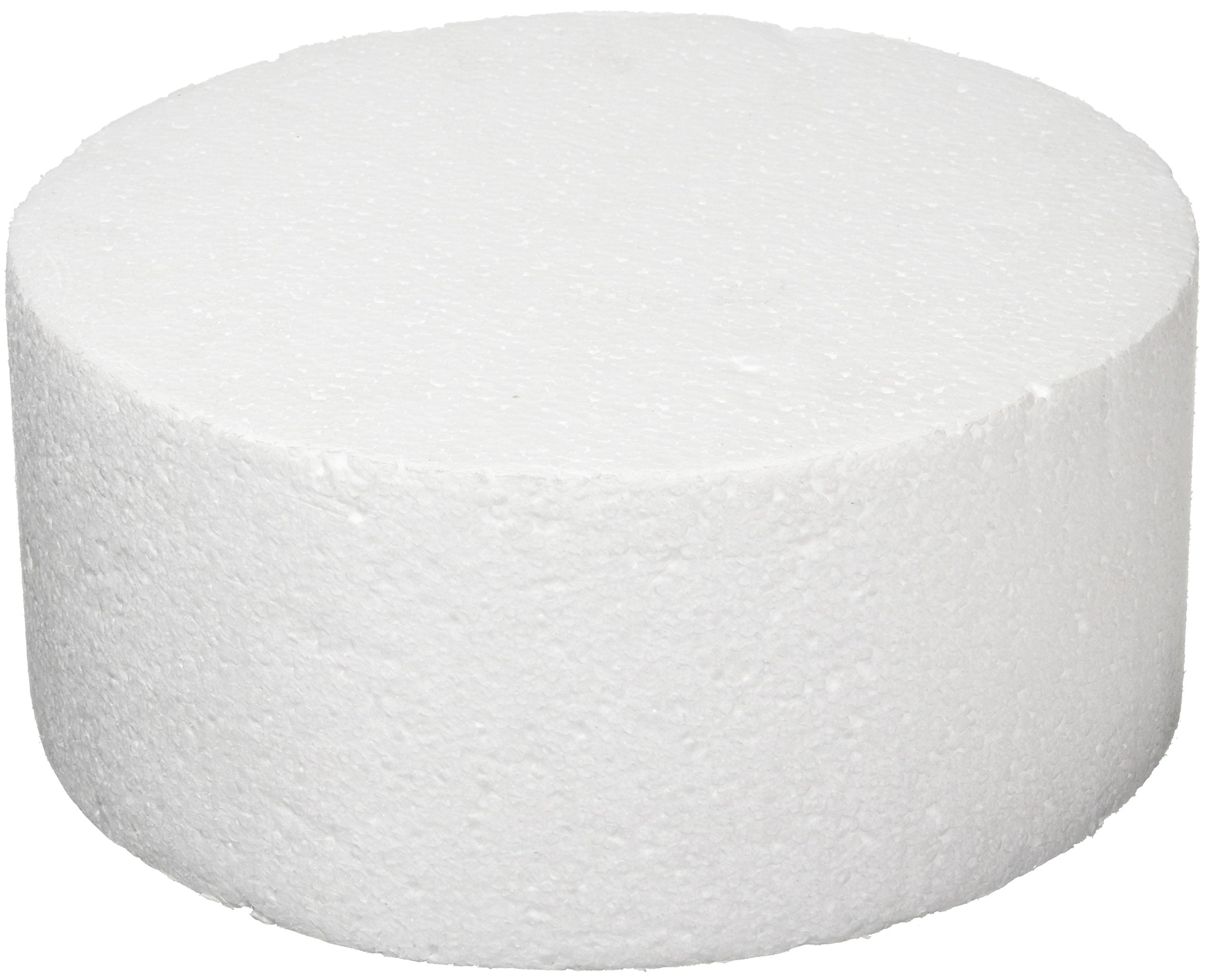 Oasis Supply Dummy Round Cake, 9'' X 4'', White