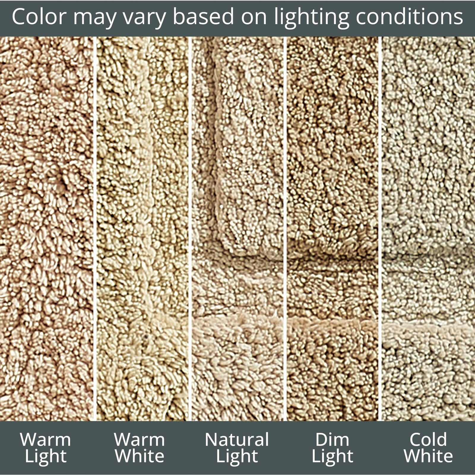 Mdesign Soft 100% Cotton Luxury Hotel-Style Rectangular Spa Mat Rug, Plush Water Absorbent, Decorative Border For Bathroom Vanit