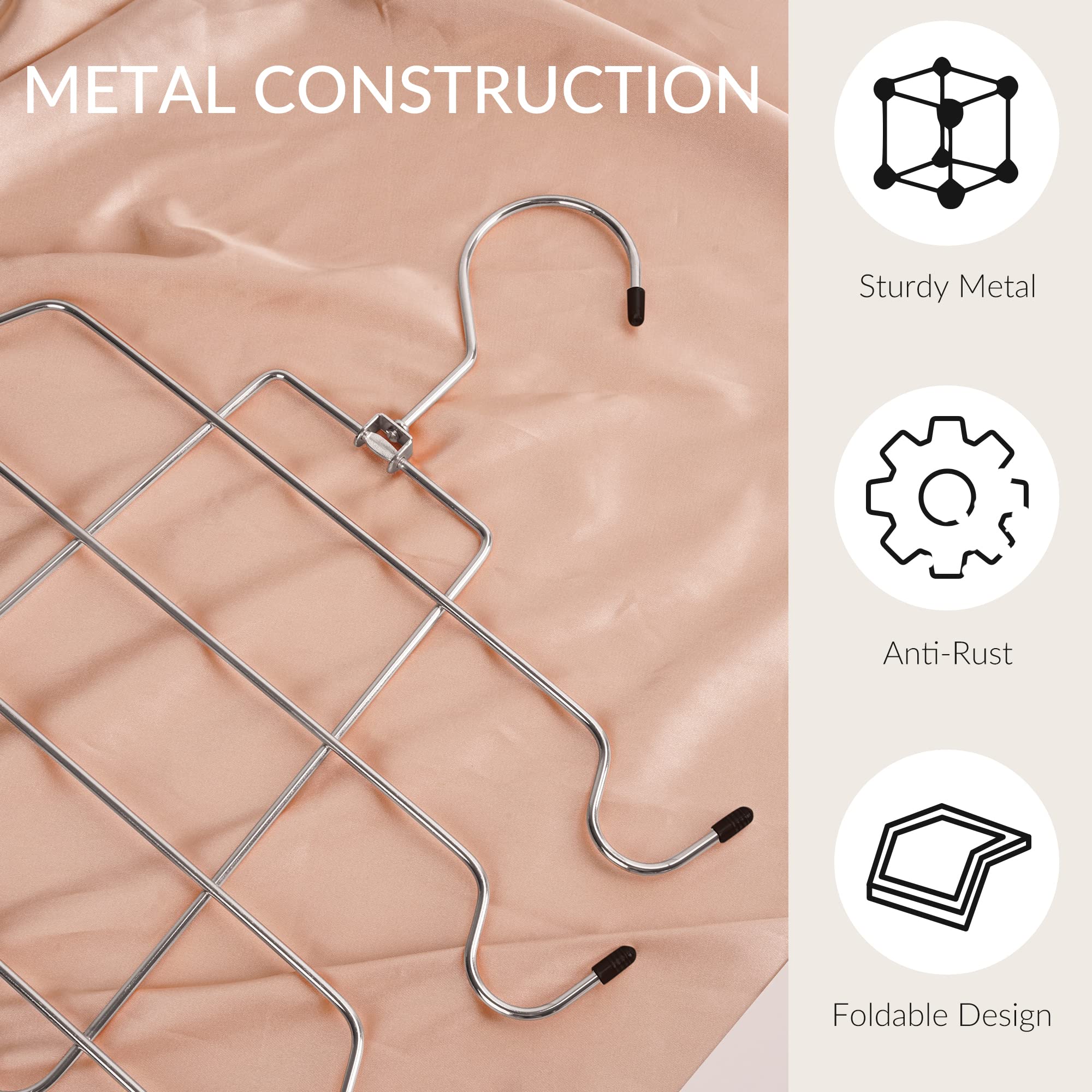 Zedodier Tank Tops Hangers,Bra Hanger Metal Space Saving Hanger Bra Tank Top Holder Closet Organizer For Tank Tops, Bras, Camiso