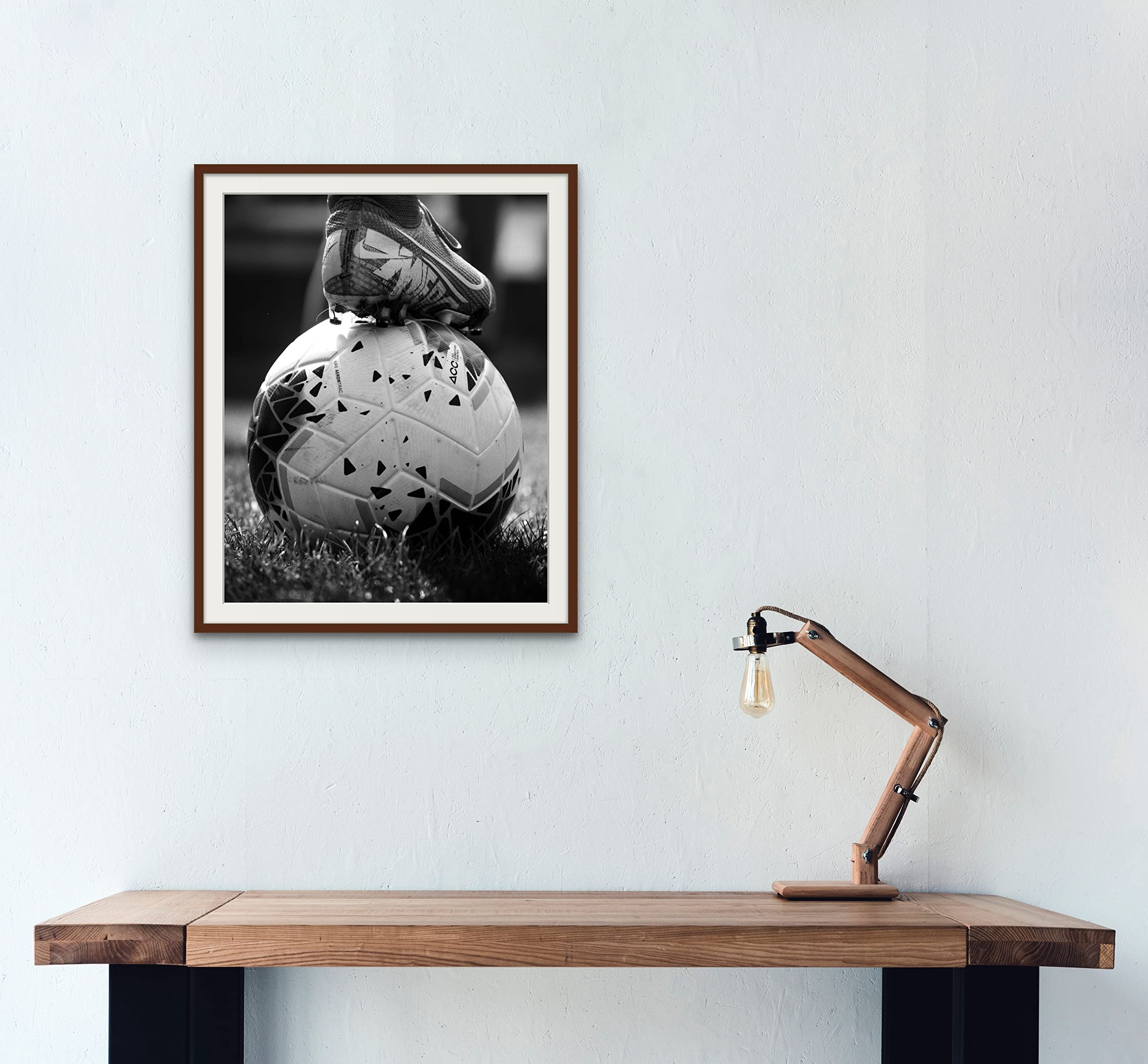Soccer Wall Art Prints - Single (11x14) Unframed Soccer Posters - Soccer Room Decor For Men Kids Teenagers - Soccer Poster Set For Bedroom Man Cave - Soccer Wall Decor - Soccer Boys Bedroom Decor