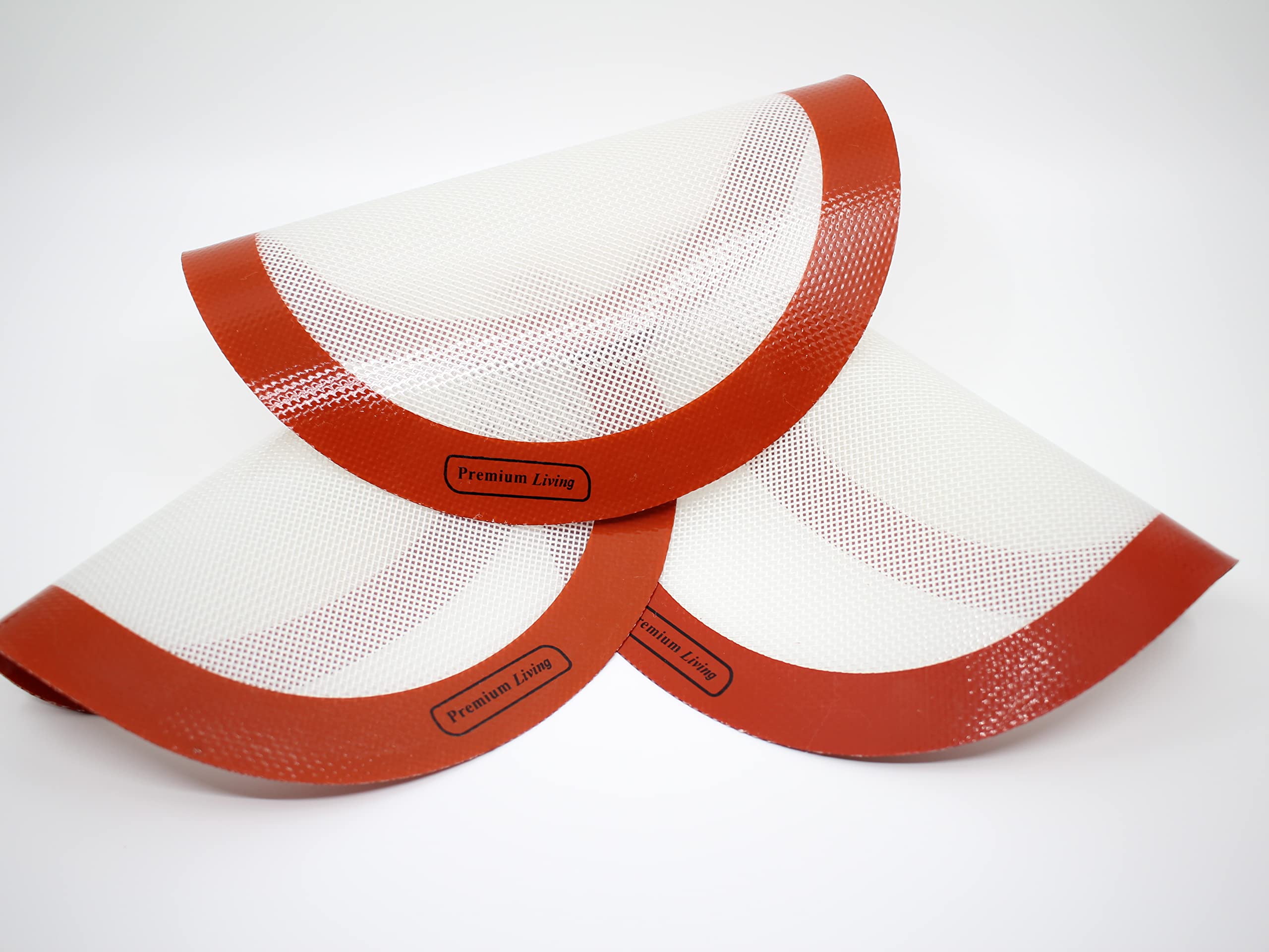 Round Silicone Baking Mat For Cakes, Pastry, Pies, 0.75 Mm Thick, Reusable Baking Liner, Non-Stick, Easy Clean, Professional Gra